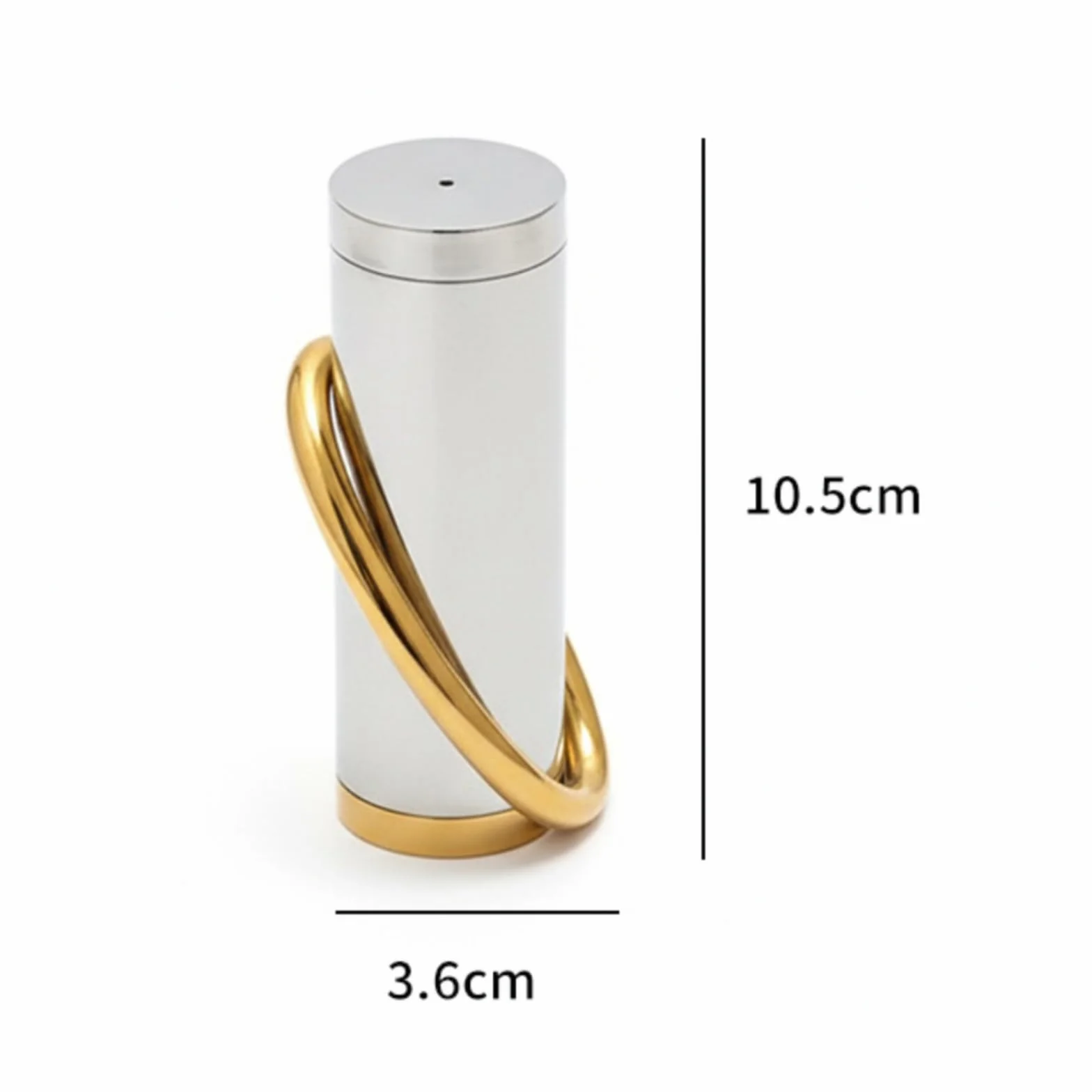 Contenedor de Especias de Cocina Bote Dispensador Tarro de Condimentos Acero Inoxidable con Tapa Orificio Dosificador Diseño Compacto Antihumedad