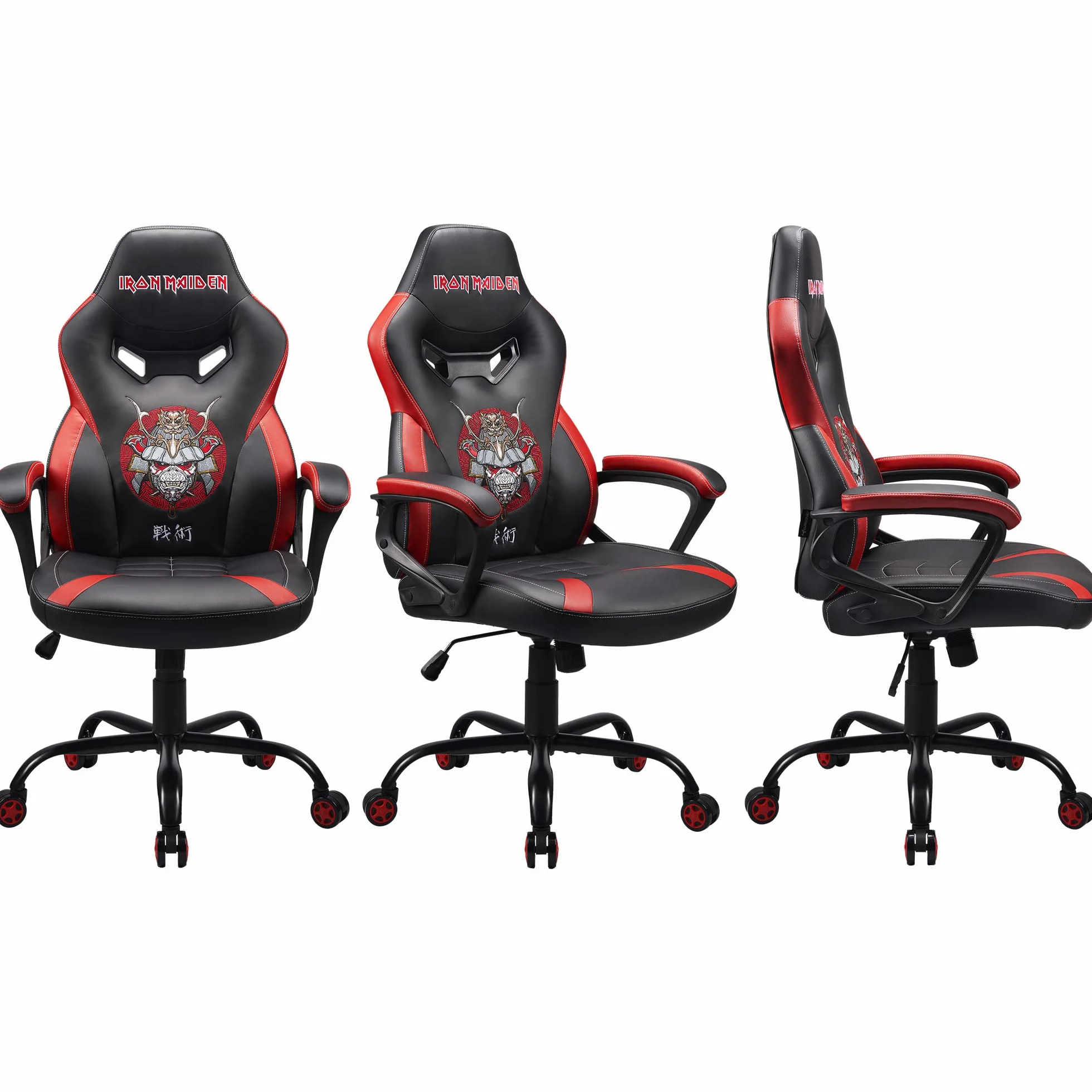 Subsonic Iron Maiden - Silla Gaming - Asiento Gamer para Escritorio - Sillon de Oficina Tall S/M