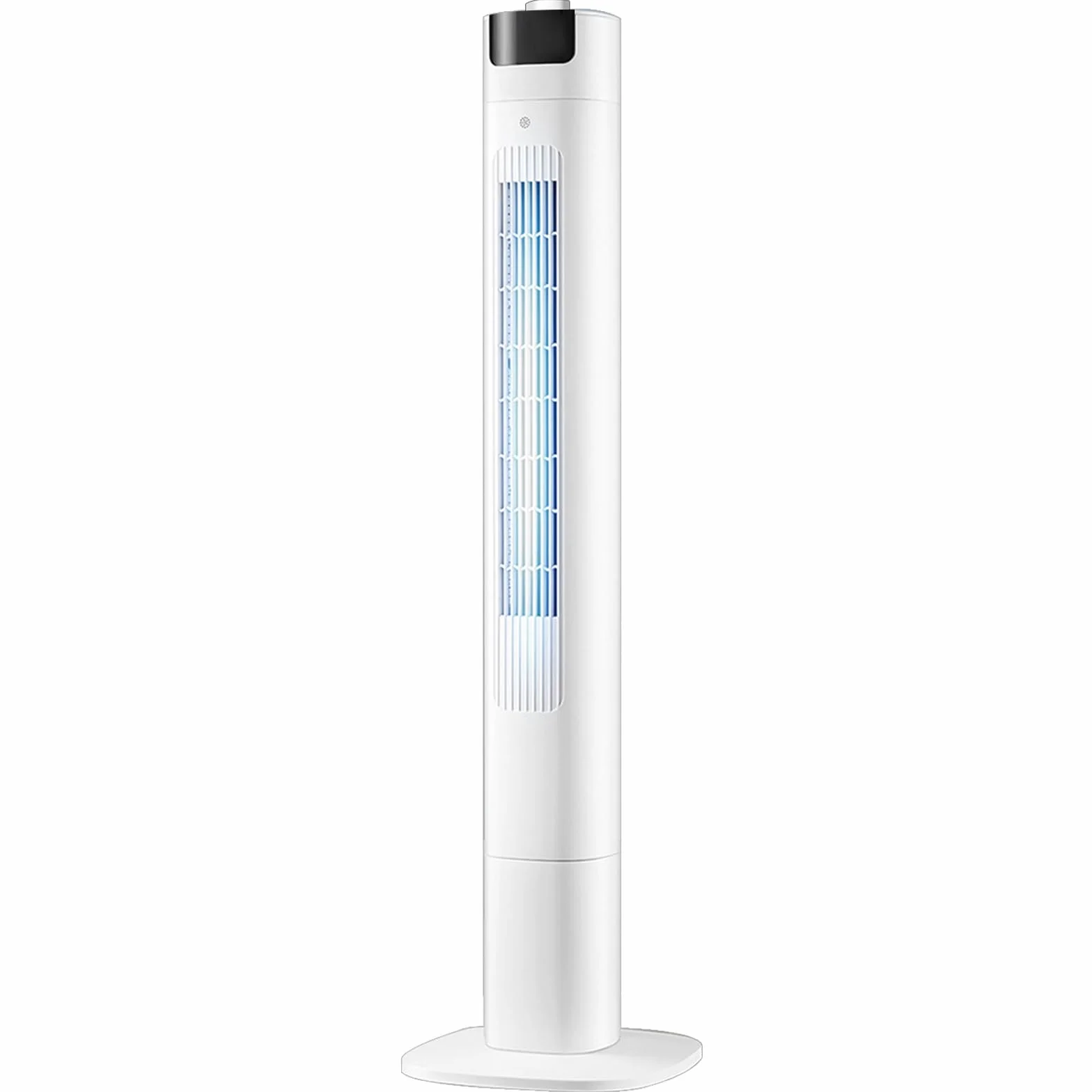 Ventilador Torre Silencioso 45W, Ventilador Columna, 220V, Oscilación 90° | Ventilador Columna, Base Ancha 28cm, Perfil Delgado, Salida de Aire 58cm, Cable de Alimentación 120cm(90cm/35in)