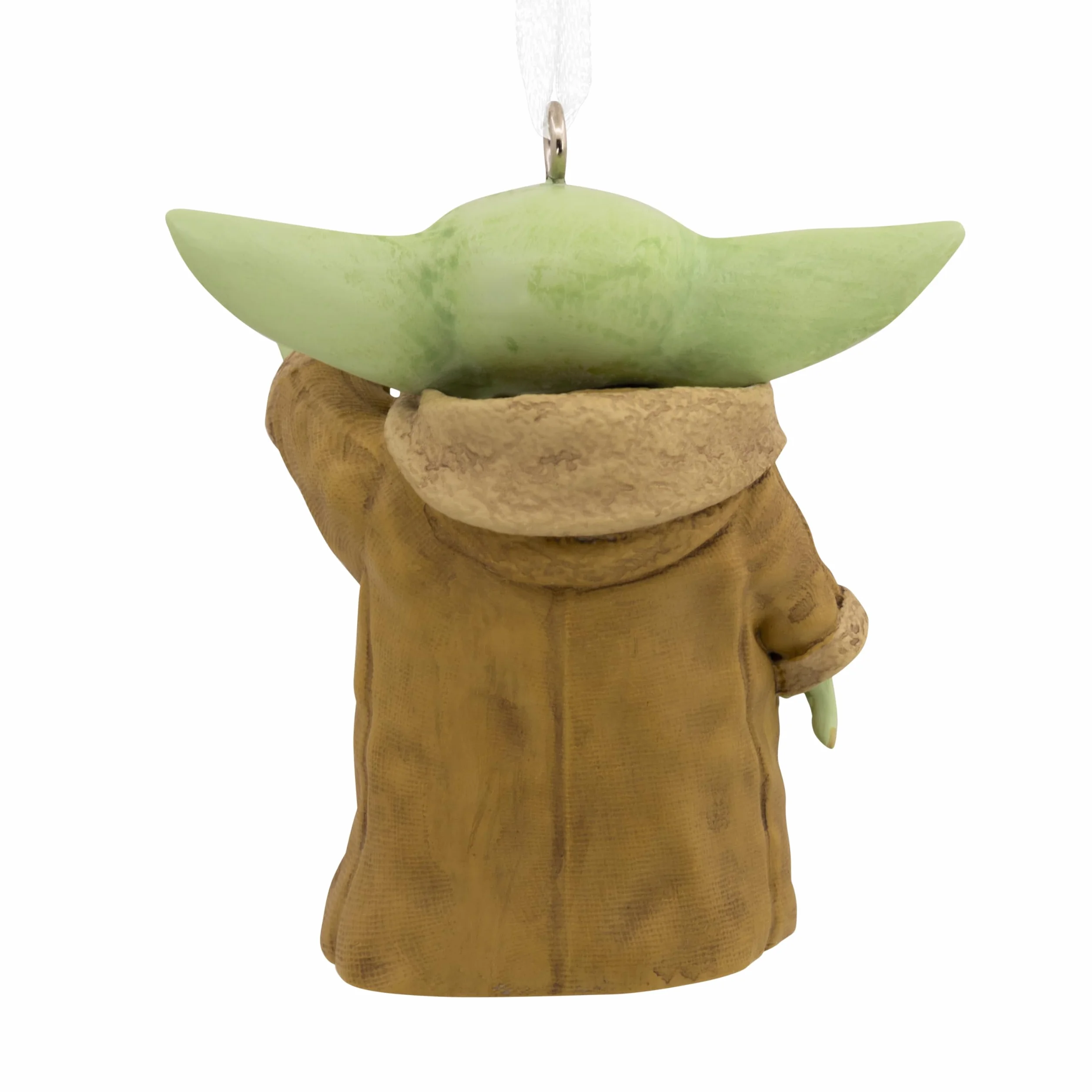 Hallmark Grogu Adorno de Navidad colgante Star Wars The Mandalorian decoración de árbol de resina
