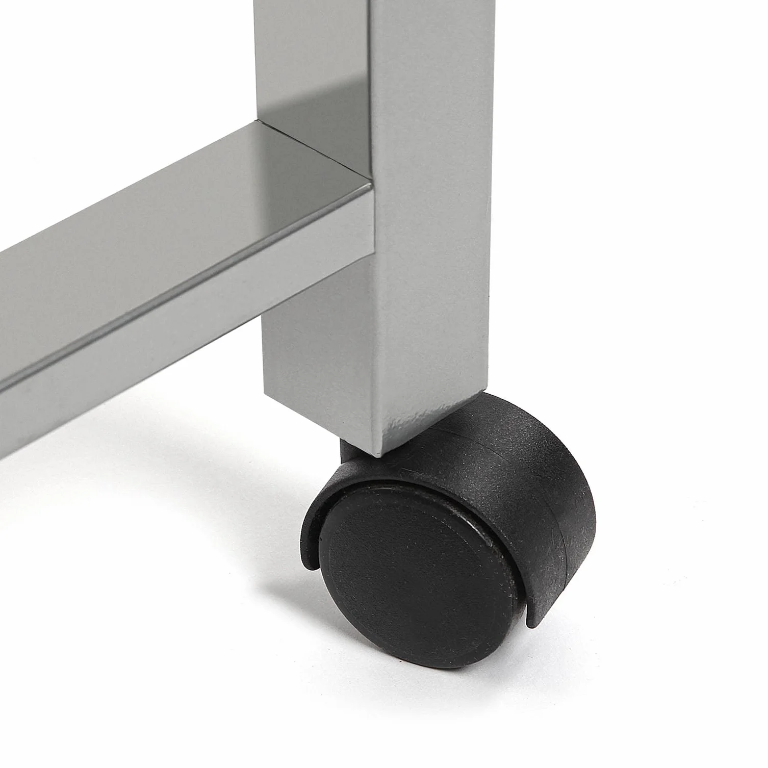 Versa Leicester Carro de Cocina con Ruedas, cajones y botellero, Verdulero con despensa y organizadores, Almacenaje de Cocina, Medidas (Al x L x An) 82 x 40 x 76 cm, Madera y Metal, Color Gris