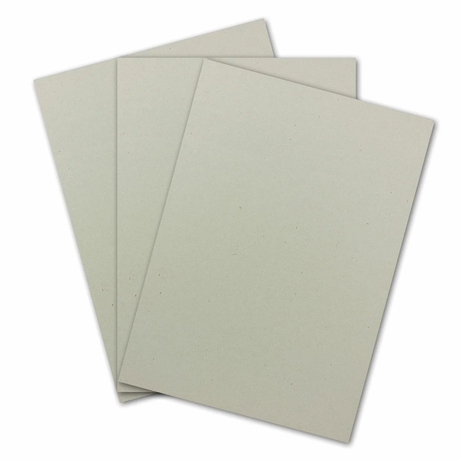200 carpetas de encuadernación DIN A3 (29,7 x 42 cm), grosor de 2,5 mm (0,25 cm), gramaje: 1538 g/m², cartón gris para manualidades, modelismo, encuadernación