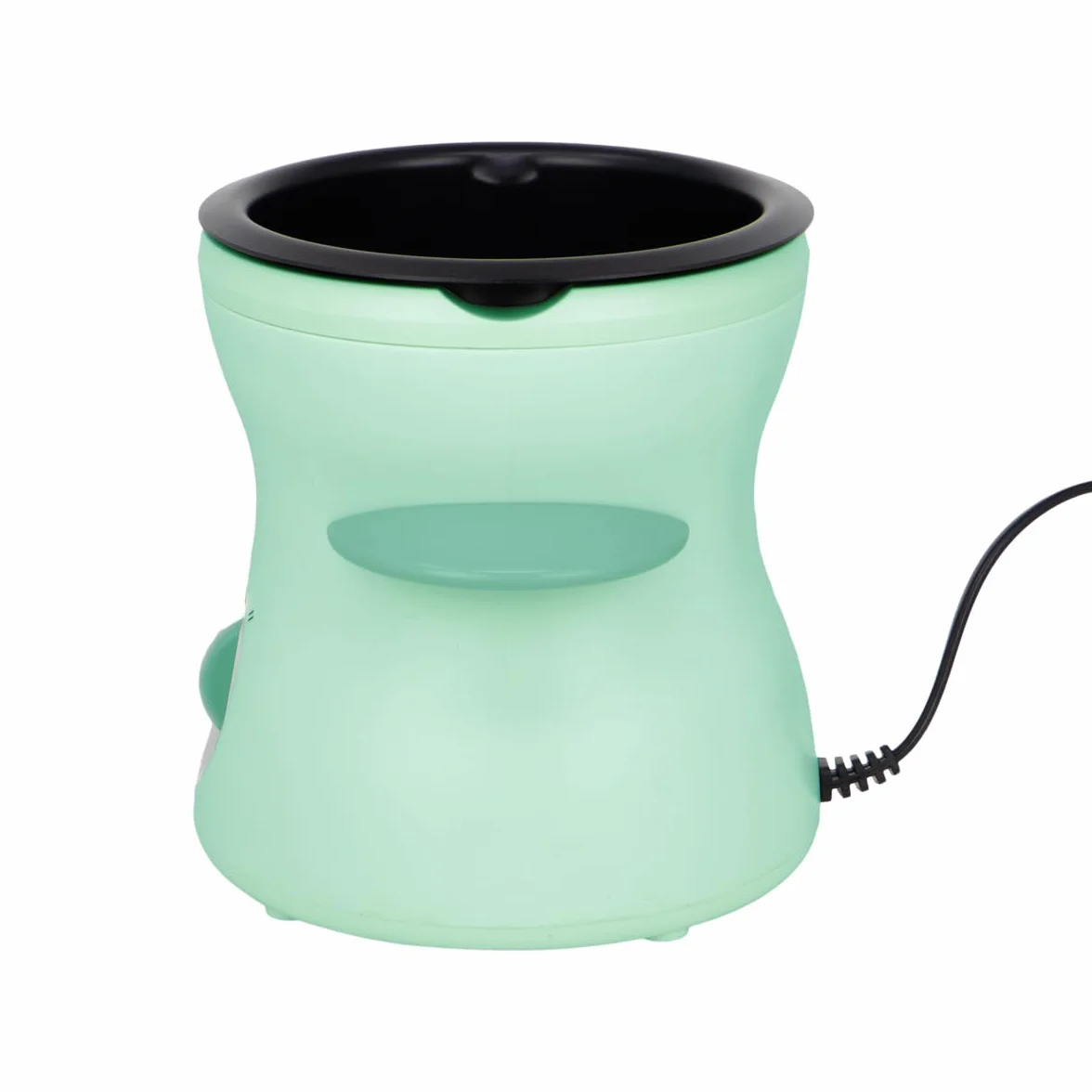 Jocca Mini fondue eléctrica 350 ml 2 niveles temperatura antiadherente extraíble 4 tenedores turquesa
