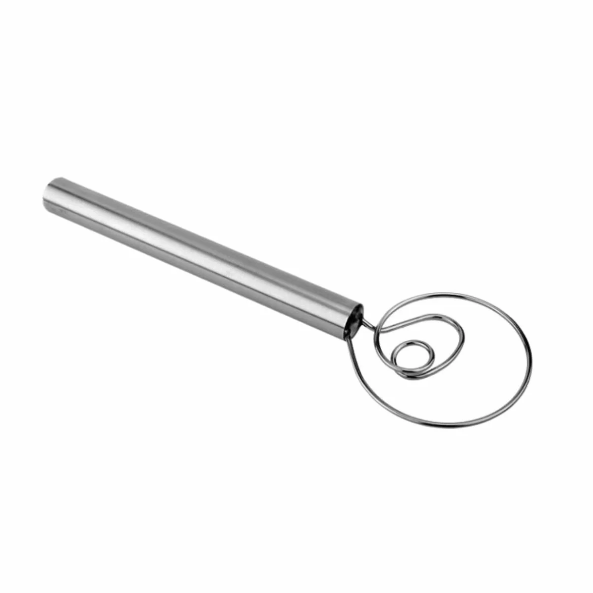 Batidor Varillas Cocina Batidor De Polvo En Espiral De Acero Inoxidable, Mezclador De Harina Y Masa, Batidor Manual De Huevos, Guarnición De Ensalada, Mezclador En Frío Barillas Batir Batidor De Huevo