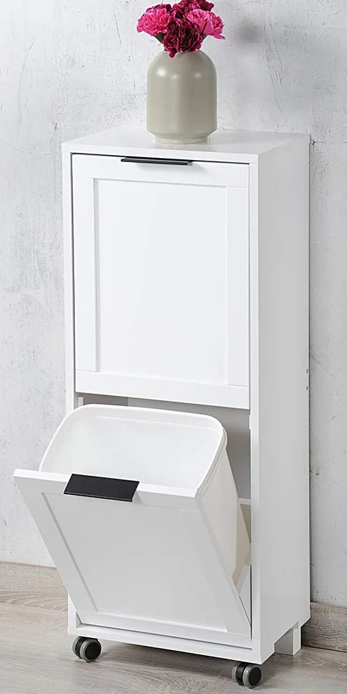 Kesper 25530 13 - Armario universal con sistema de separación de basura (36 x 94 x 24 cm, tablero DM)