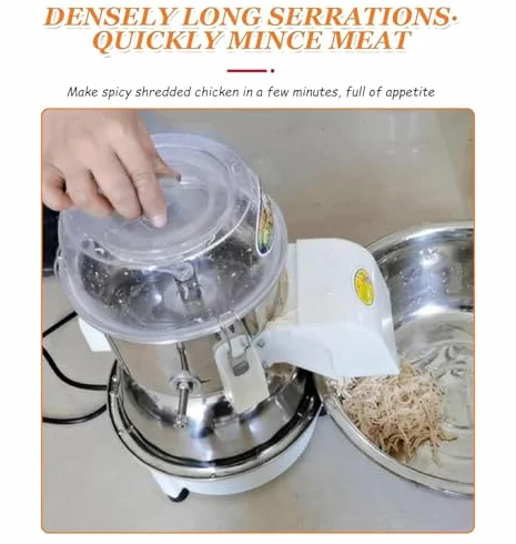 Desmenuzador de Pollo eléctrico Smart Home de 180 W de Alta Potencia. Desmenuza rápidamente pechugas de Pollo y Carne de Res cocidas. Ideal para cocin