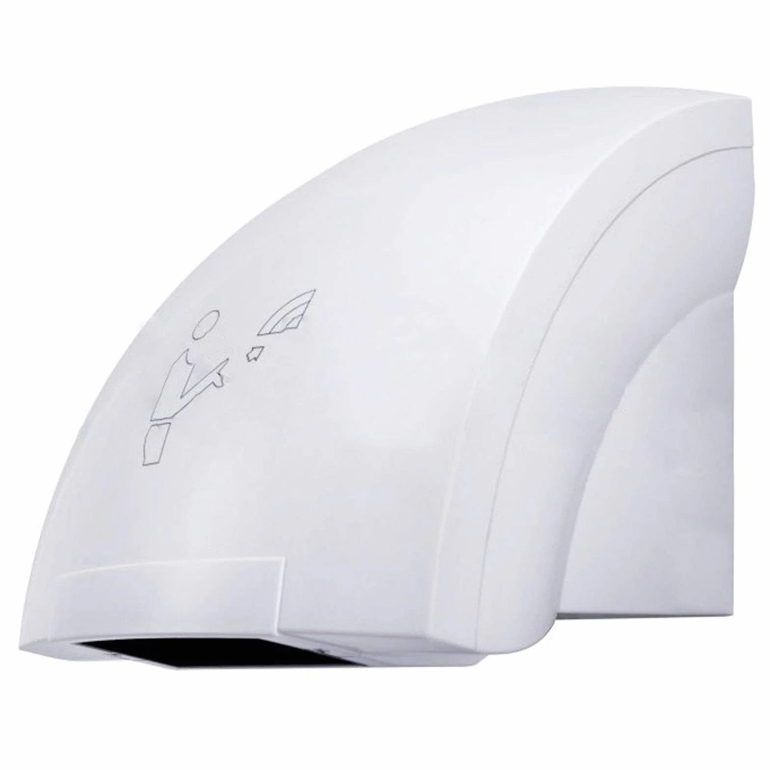 BES - Secador de Manos eléctrico con fotocélula - Modelo BES-16670 - Secador de Manos automático de Pared