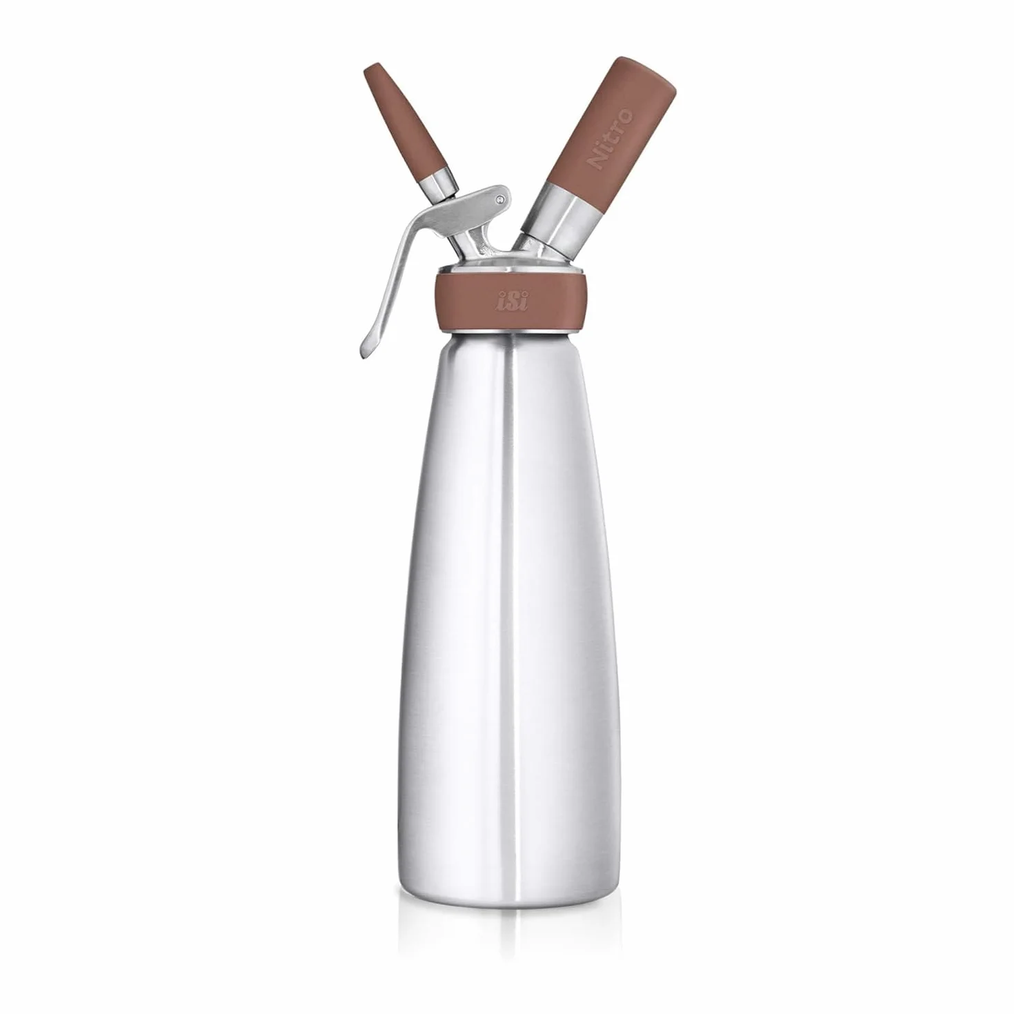ISI Nitro Whipper, acero inoxidable, plata
