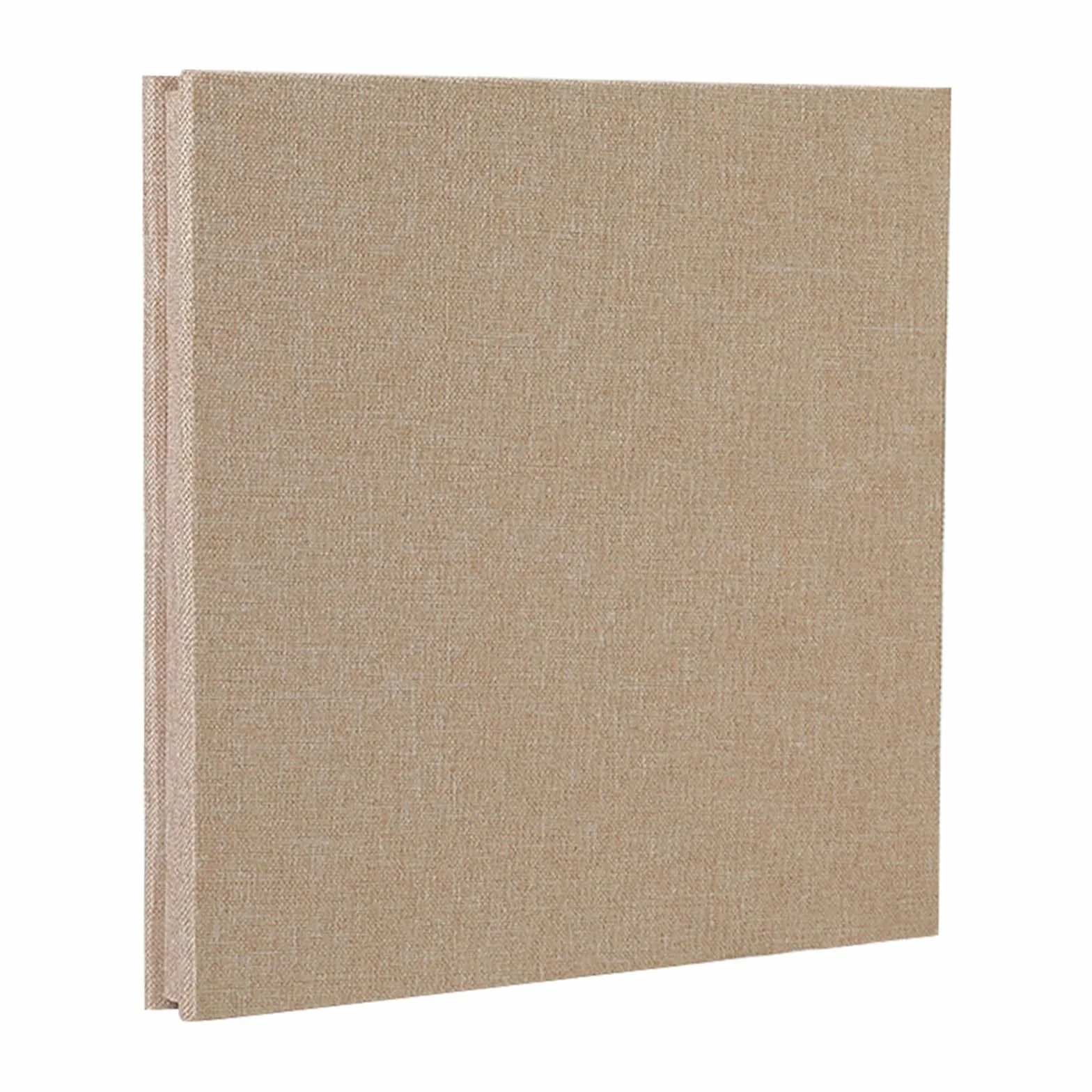 áLbum De Fotos Práctico estuche de almacenamiento for álbumes recortes, cubierta lino for manualidades, decoración regalo cumpleaños, recuerdo familiar, amigos(Beige)