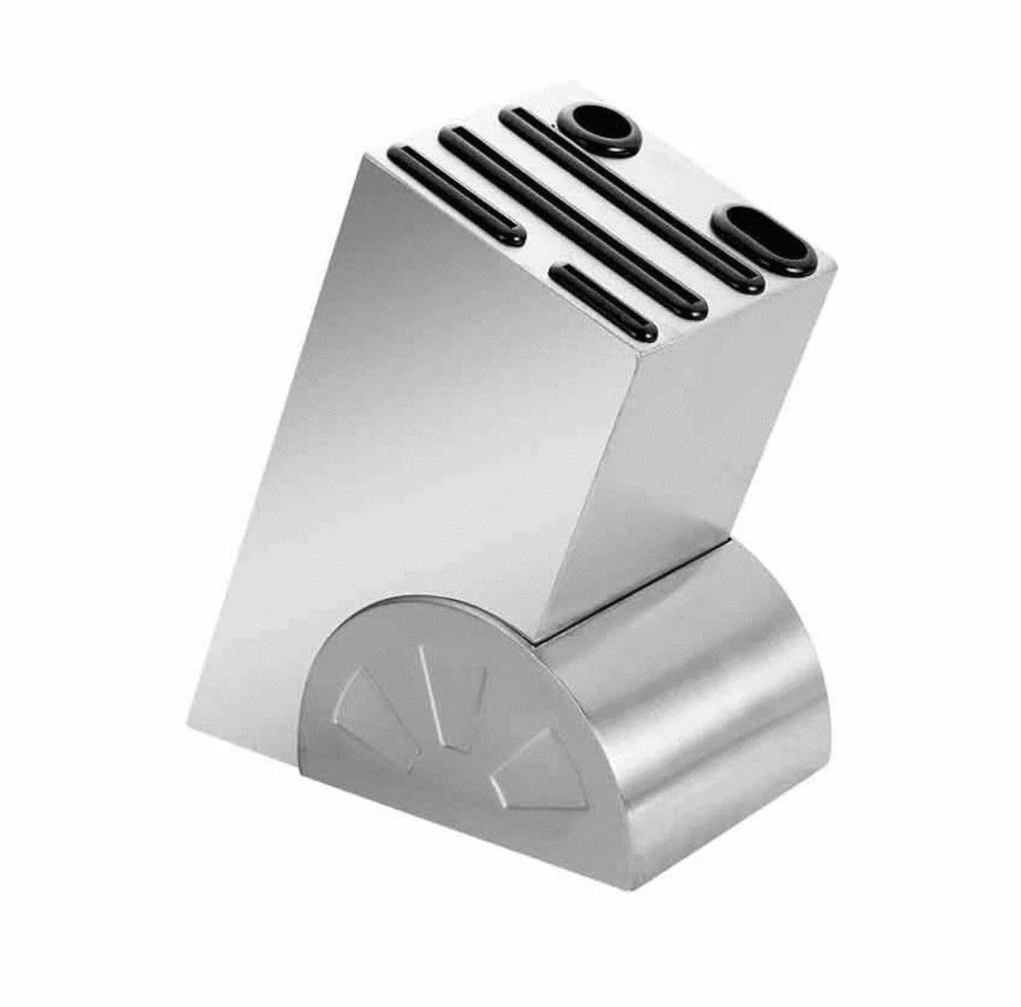 Bloque Cuchillos Cocina Soporte para Cuchillos De Cocina De Acero Inoxidable, Bloque De Soporte para Cuchillos, Ranura para Tijera, Estante para Cuchillos De Almacenamiento