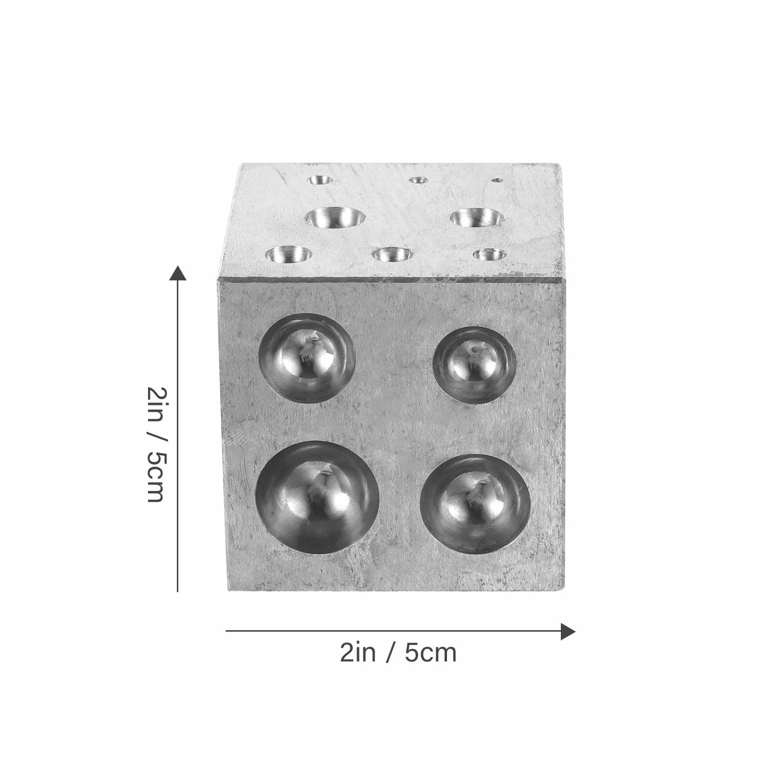 TIDTALEO Herramienta de Metal para Joyería Forma de Campana, Superficie Lisa y Fácil de Usar, Adecuado para Joyería de Plata y Oro en Uso Profesional y Bricolaje