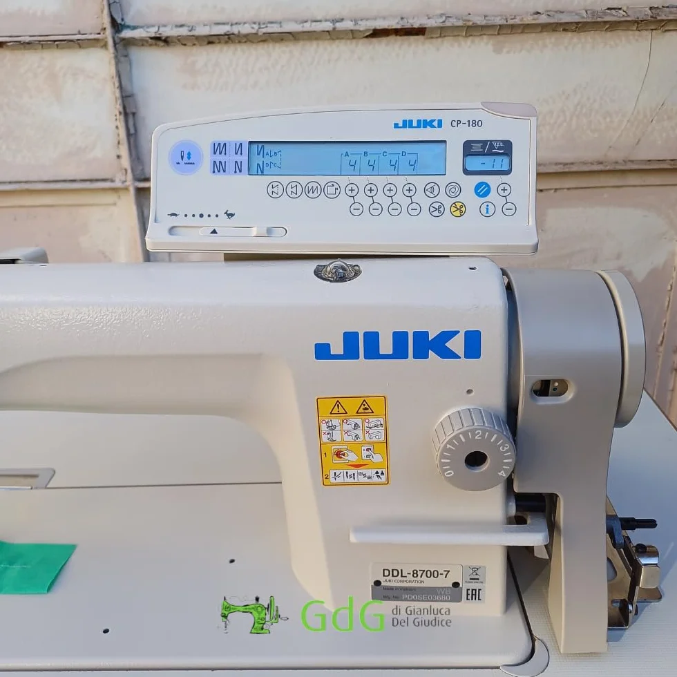Juki Máquina de coser industrial DDL 8700-7 cortador de hilo automático servo motor