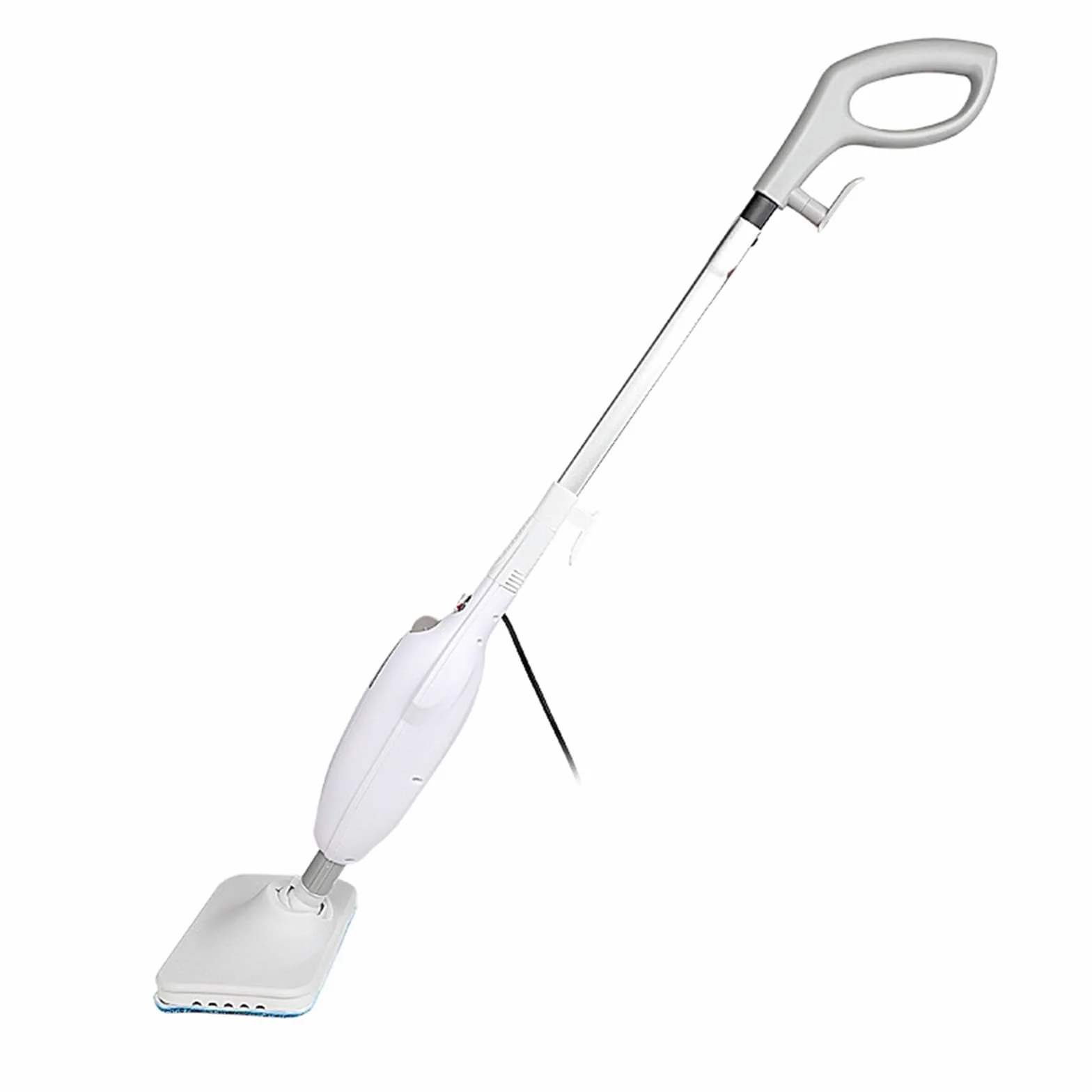 Steaming Mop de Limpieza Profunda Limpiador para Pisos y Alfombras Mopa Eléctrica Portátil Vaporizador Removible Adecuada para Familias y Ambientes
