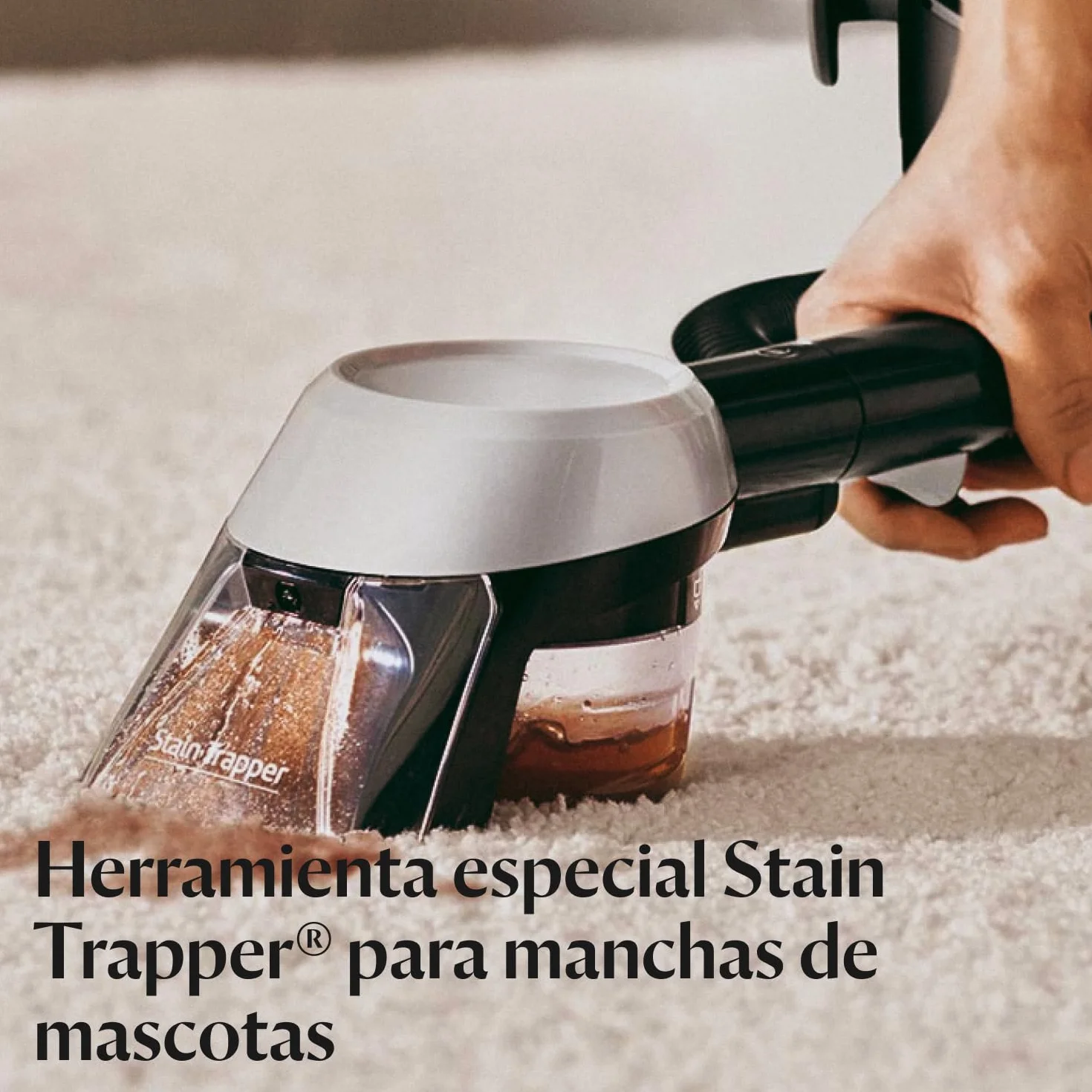 Bissell 15585 SpotClean Pet Pro Compact Portable Cleaner Titanium/Grey/Green & Pet Stain & Odor Formula | For Use With Our Spotclean & Spotclean Pro Products | 1085N