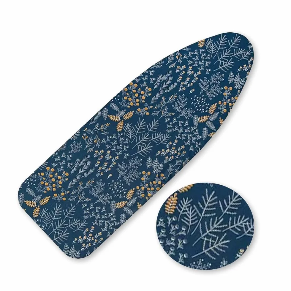 Funda de Repuesto para Tabla de Planchar con Relleno, 33 x 91 cm, Resistente a Quemaduras, Acolchado Grueso, Ajustable, de algodón, fácil instalación (versión Calico)