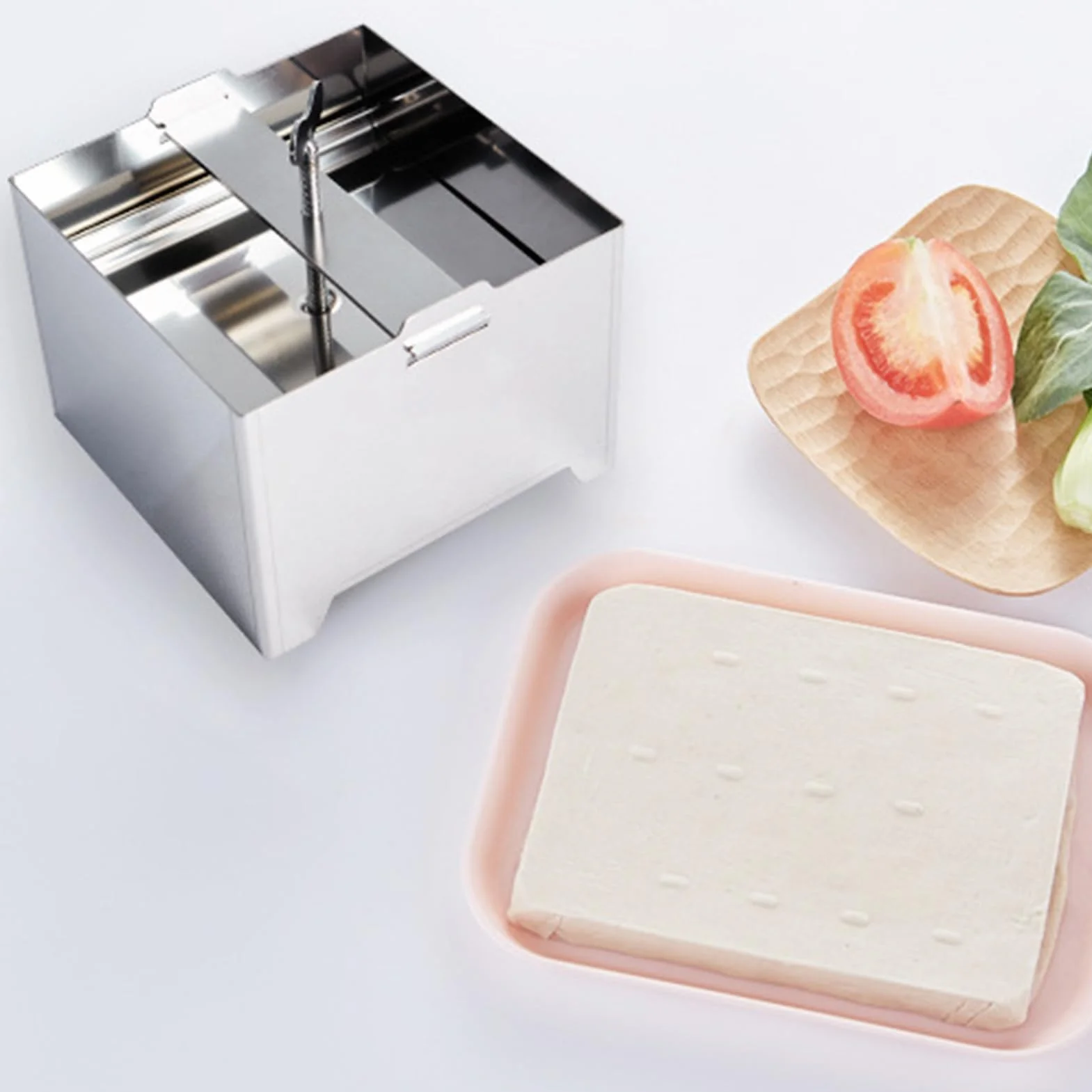Prensa Para Prensa Manual De Acero Inoxidable | Molde De Prensa Para De Cocina Para Cocinar Preparación De Alimentos Queso Vegetariano Camping Picnic