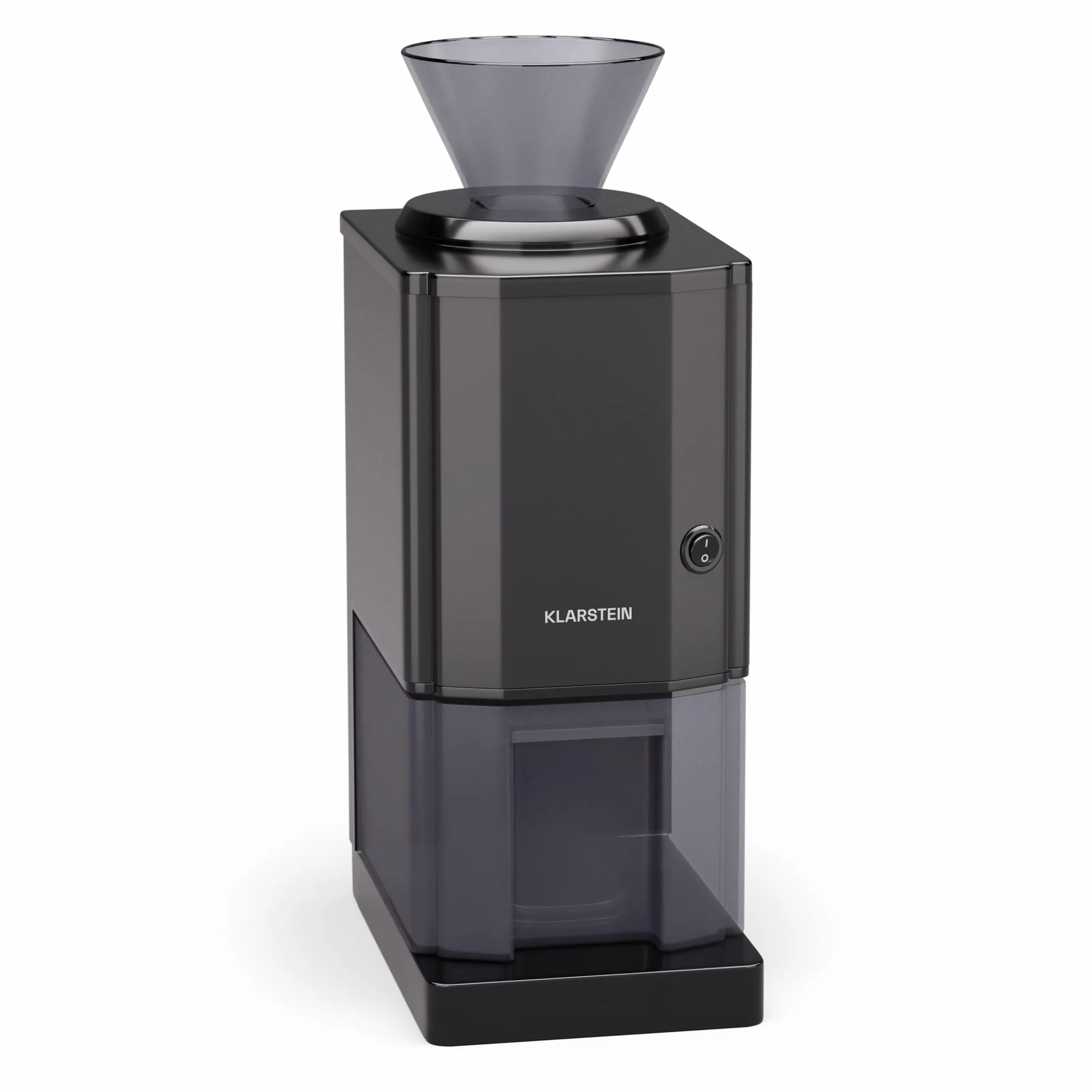 Klarstein Maquina Picar Hielo para - acero inoxidable, 15 kg/h, recipiente de 3,5 L, interruptor de seguridad, pies con ventosa, fácil limpieza, ideal para fiestas