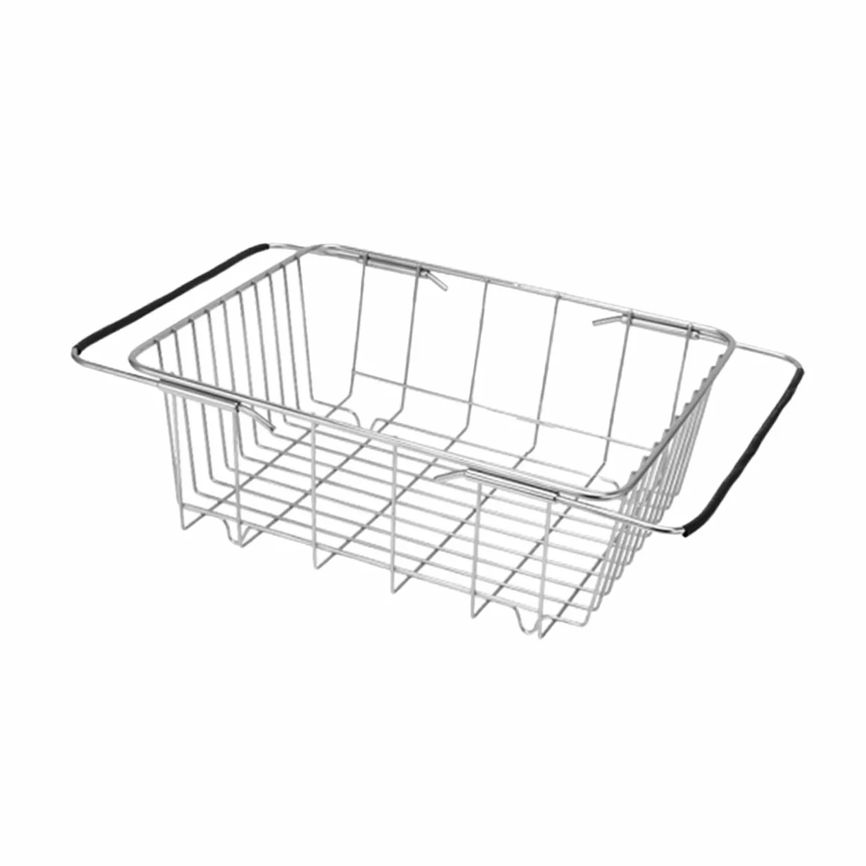 LIFKOME Escurreplatos grande expandible sobre el fregadero, escurridor de platos de cocina para ahorrar espacio para platos y cuencos, estante de secado de fregadero