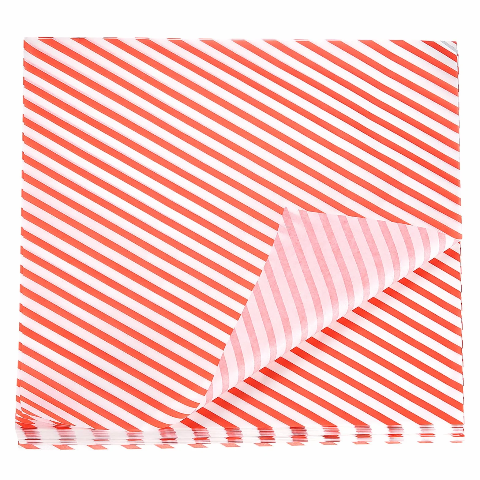 HARFINGTON 100 hojas de papel encerado de rayas cuadradas de 11.8 x 11.8 pulgadas, papel de envoltura de alimentos secos que absorbe el aceite para sándwich, forros de papel para hornear, cesta de