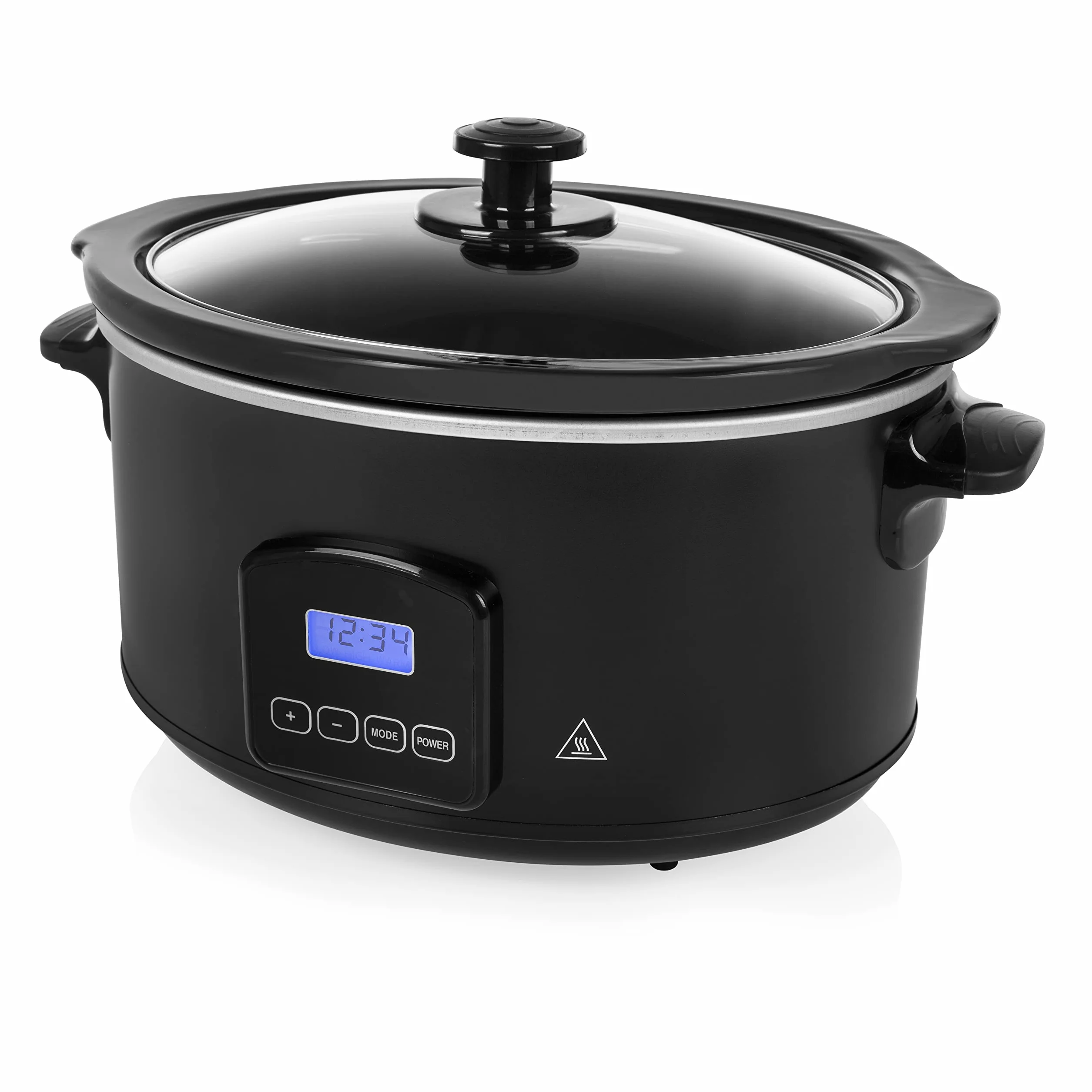Tristar VS-3920 Olla de cocción lenta digital 4,5 L interior de cerámica temporizador negro