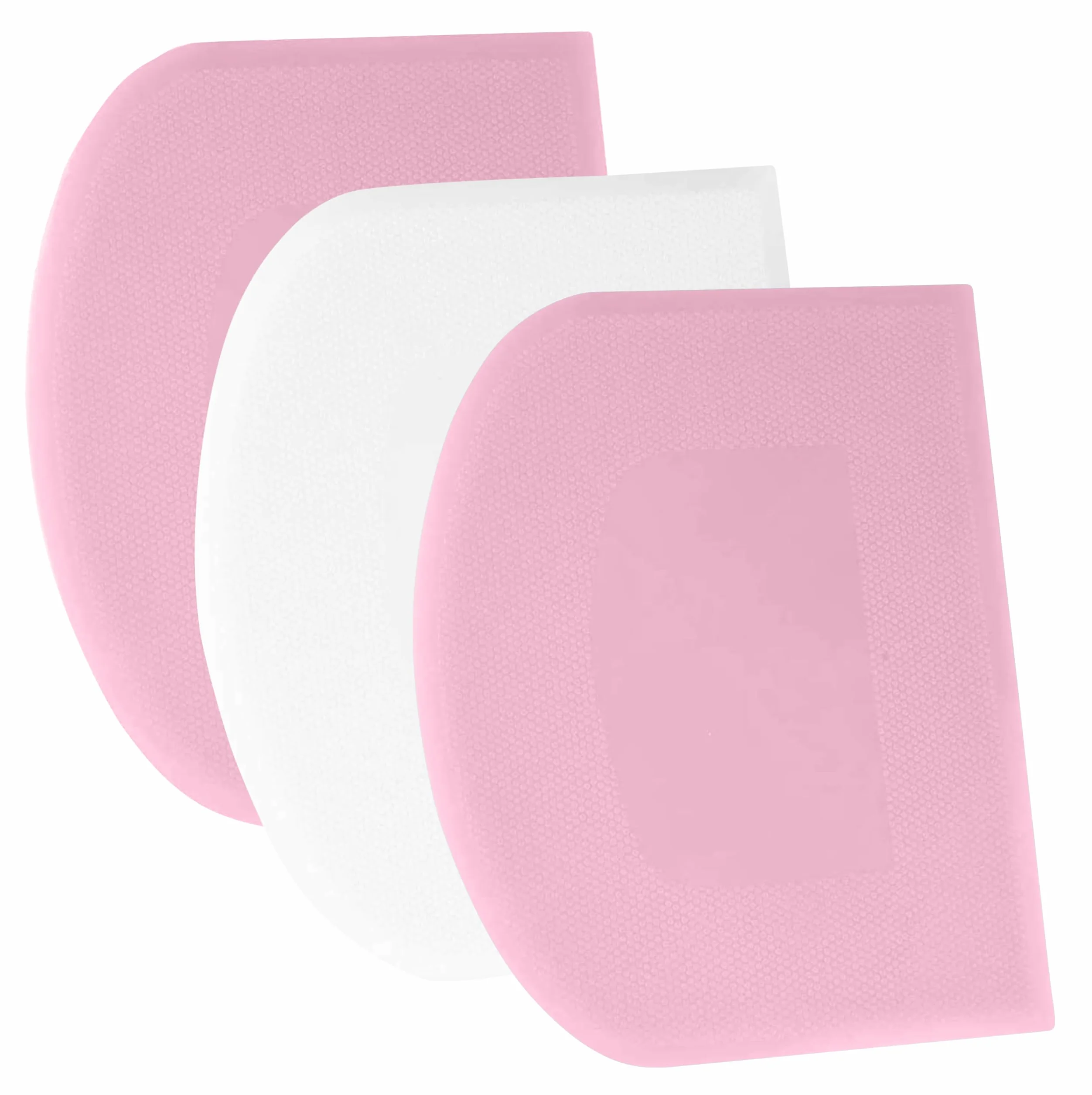SURDOCA Rasqueta Masa Cortador Masa - 3P 11.8x7.3" Rasqueta de Masa de Plástico Rasqueta Cortadora de Masa Rasqueta para Hornear, Utensilios de Repostería Decoración Utensilios para Modelar Pasteles