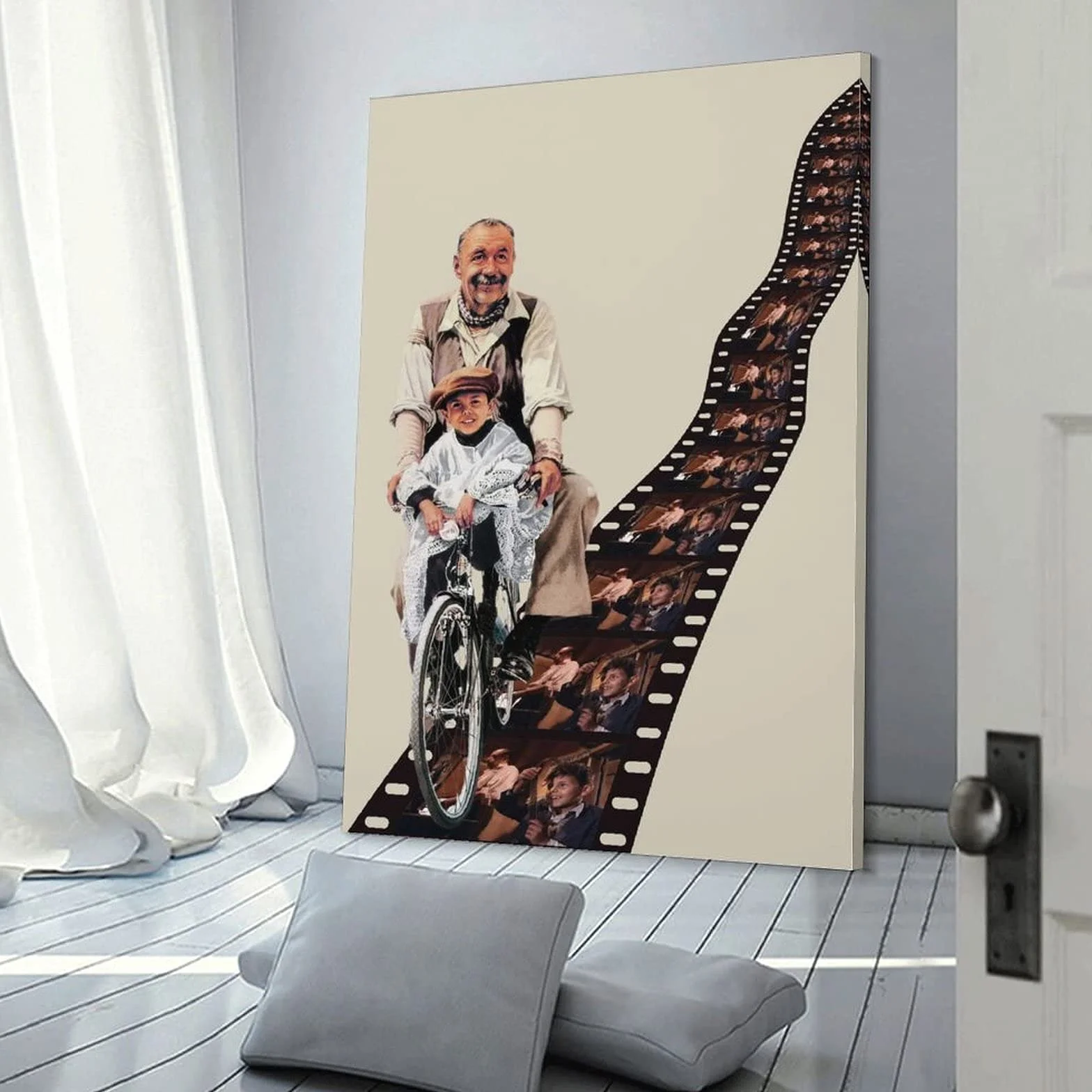 Póster de cine Paradiso de cine italiano para habitación, póster estético, pintura decorativa, lienzo para pared, póster de sala de estar, dormitorio, 40 x 60 cm