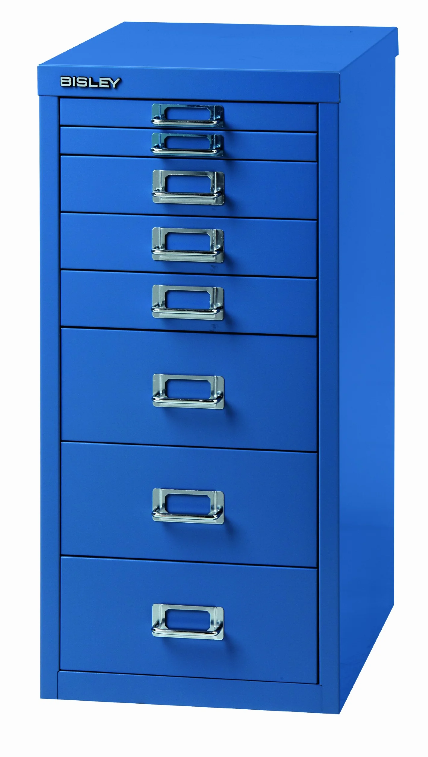 BISLEY MultiDrawer Serie 29, DIN A4, 8 cajones, Metal, 38 x 27,9 x 59 cm