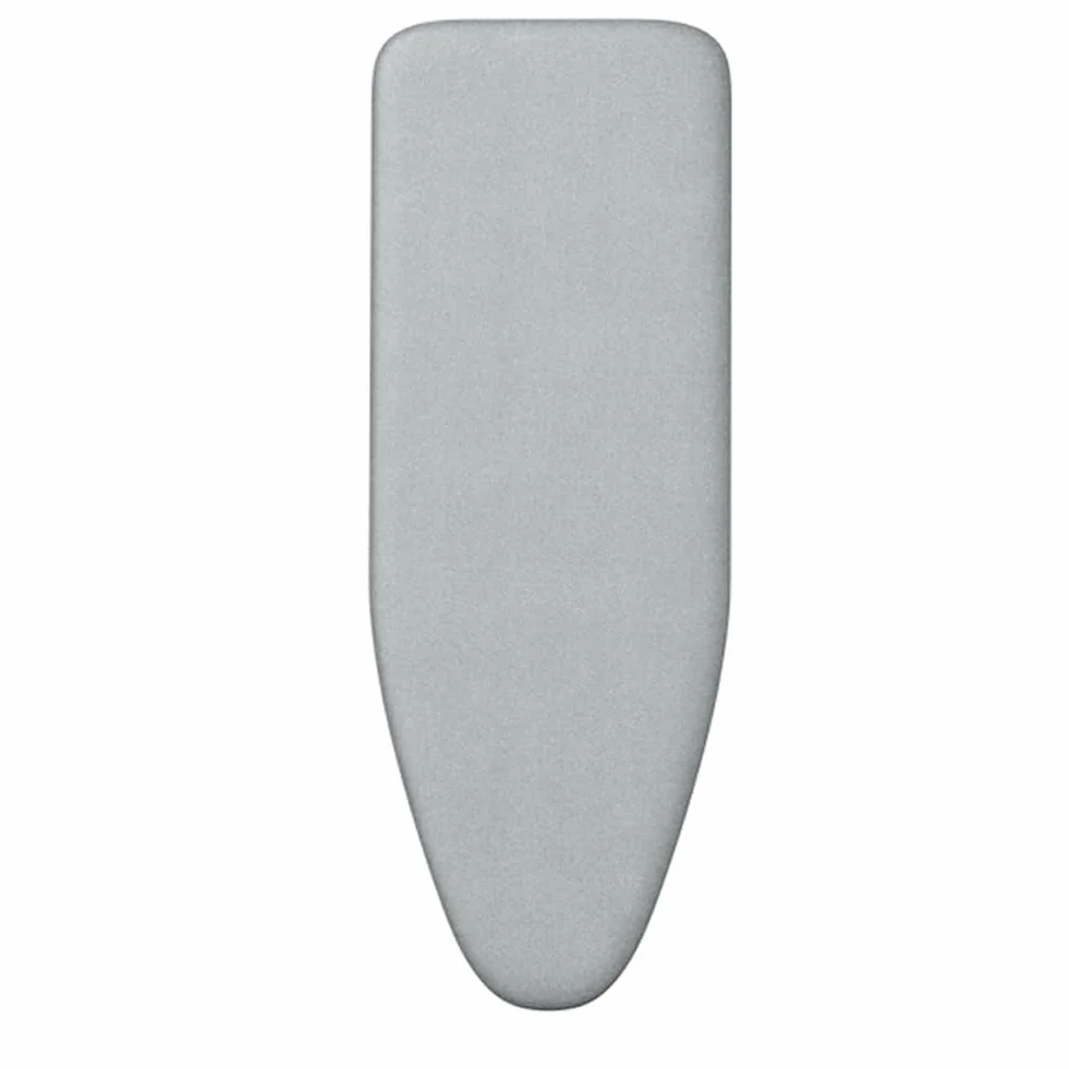 Funda de tela de algodón for tabla de planchar, funda de tela grande de malla de acero antiabrasiva, funda for tabla de planchar con fieltro grueso, antiabrasiva, antiincrustante(43x13 silver)