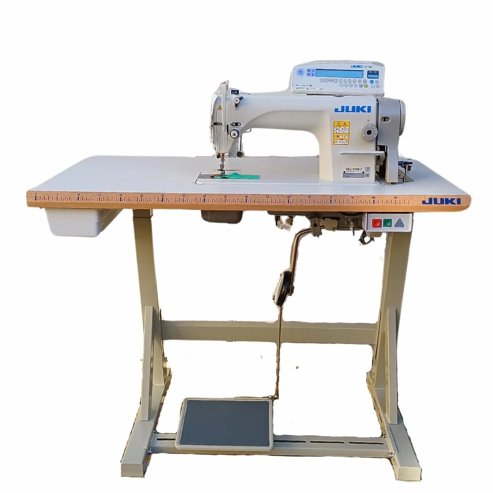 Juki Máquina de coser industrial DDL 8700-7 cortador de hilo automático servo motor