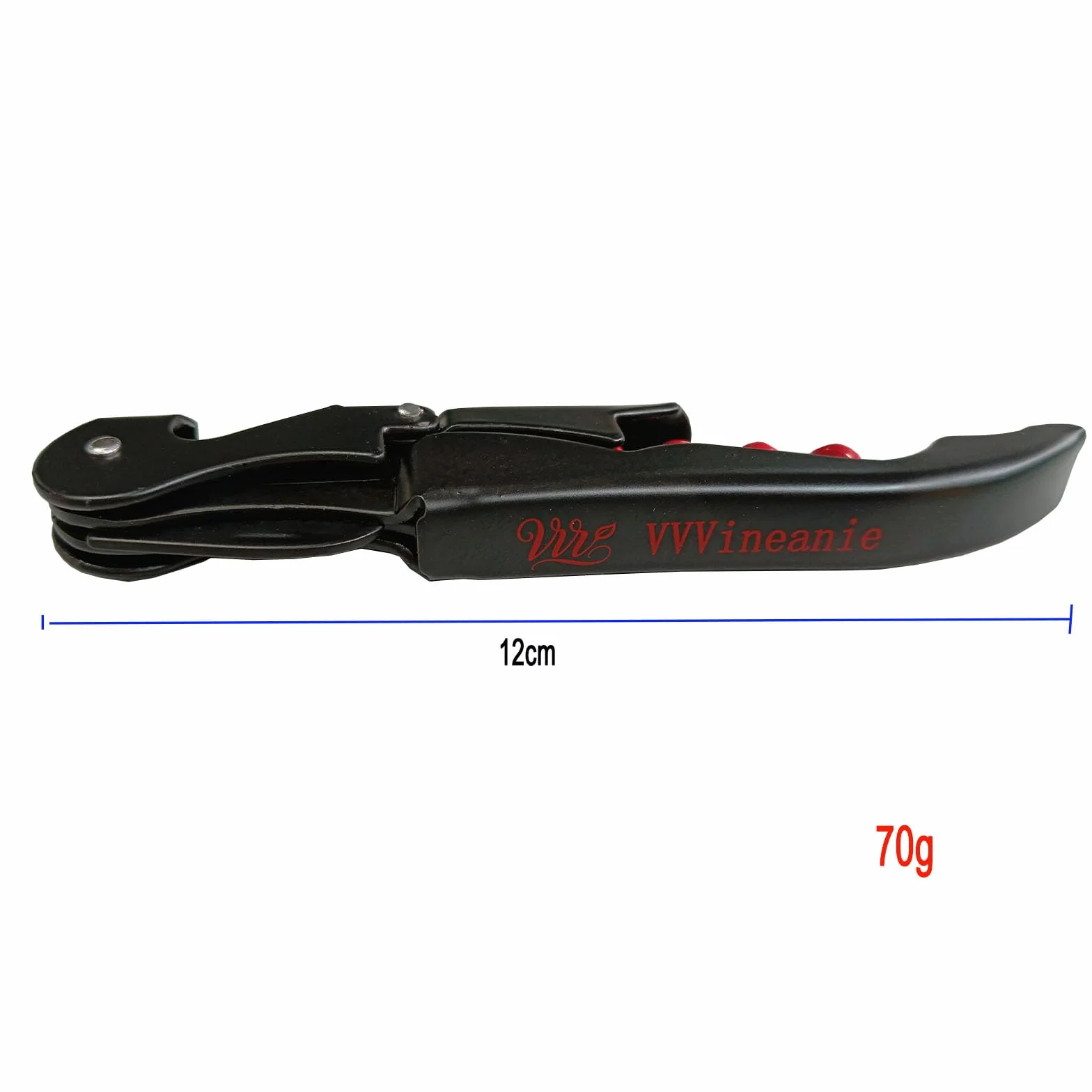 Abridor de Botellas de Vino 70G Acero Inoxidable Doble Bisagras Camarero Profesional Sacacorches