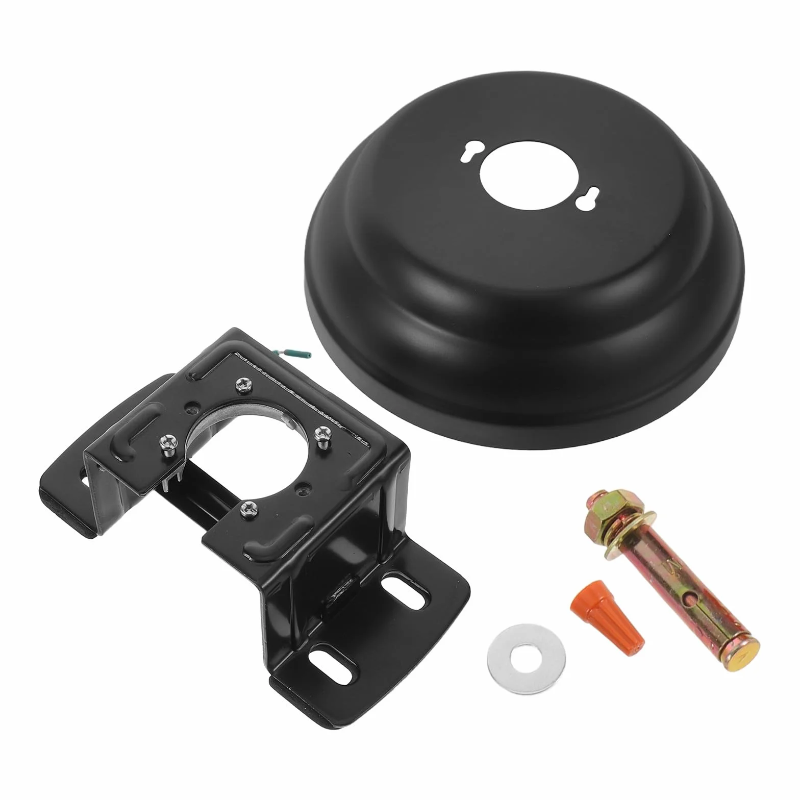 Base para Ventilador de Techo de Hierro Proceso de Fosfatado, Soporte Estable y Alineación Precisa para Celebracion Verano en Sala o Comedor