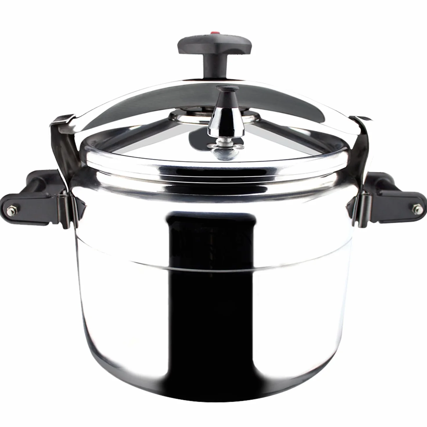 Magefesa Chef - Olla Express Profesional de 15 Litros, Fabricada en Aluminio, Apta para Gas, Vitrocerámica y Eléctrica, 3 Sistemas de Seguridad