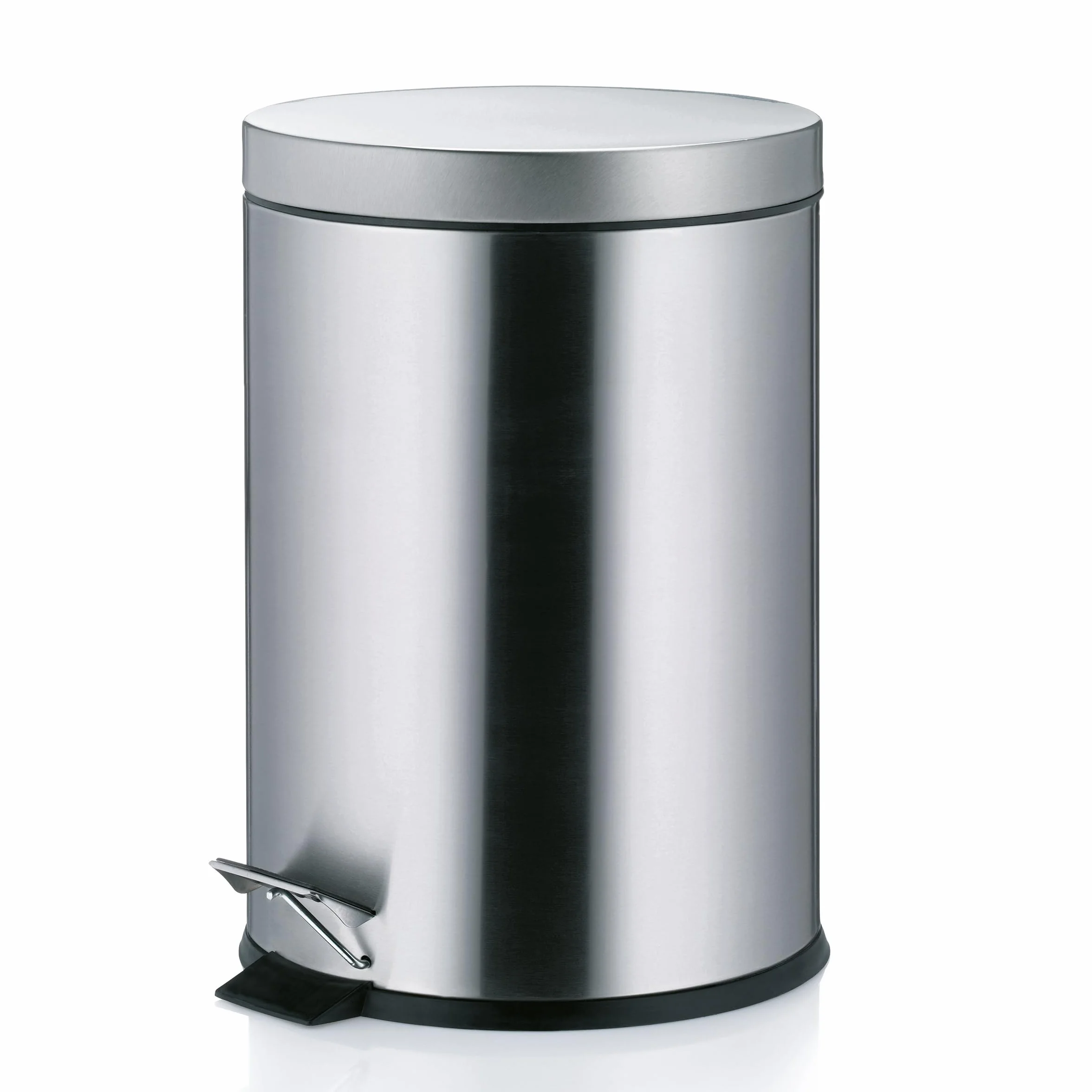 MONACO kela Cubo de basura acero inoxidable 3L mate con pedal