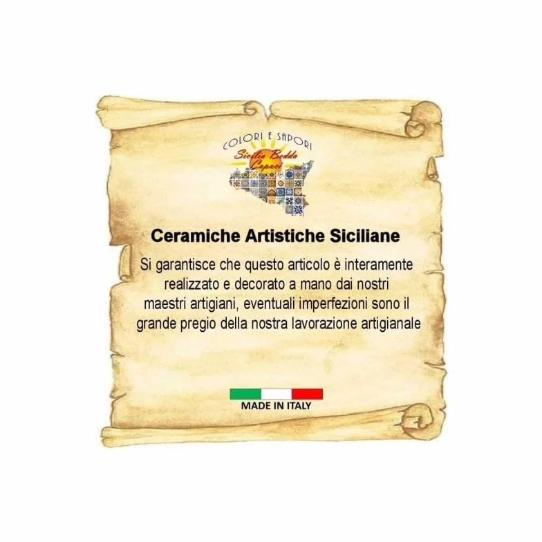 Cabezas de Moro Siciliano (1 Pieza) h Aproximadamente 20 cm Cerámica de Caltagirone, Los Normandos, Rosa - Hombre