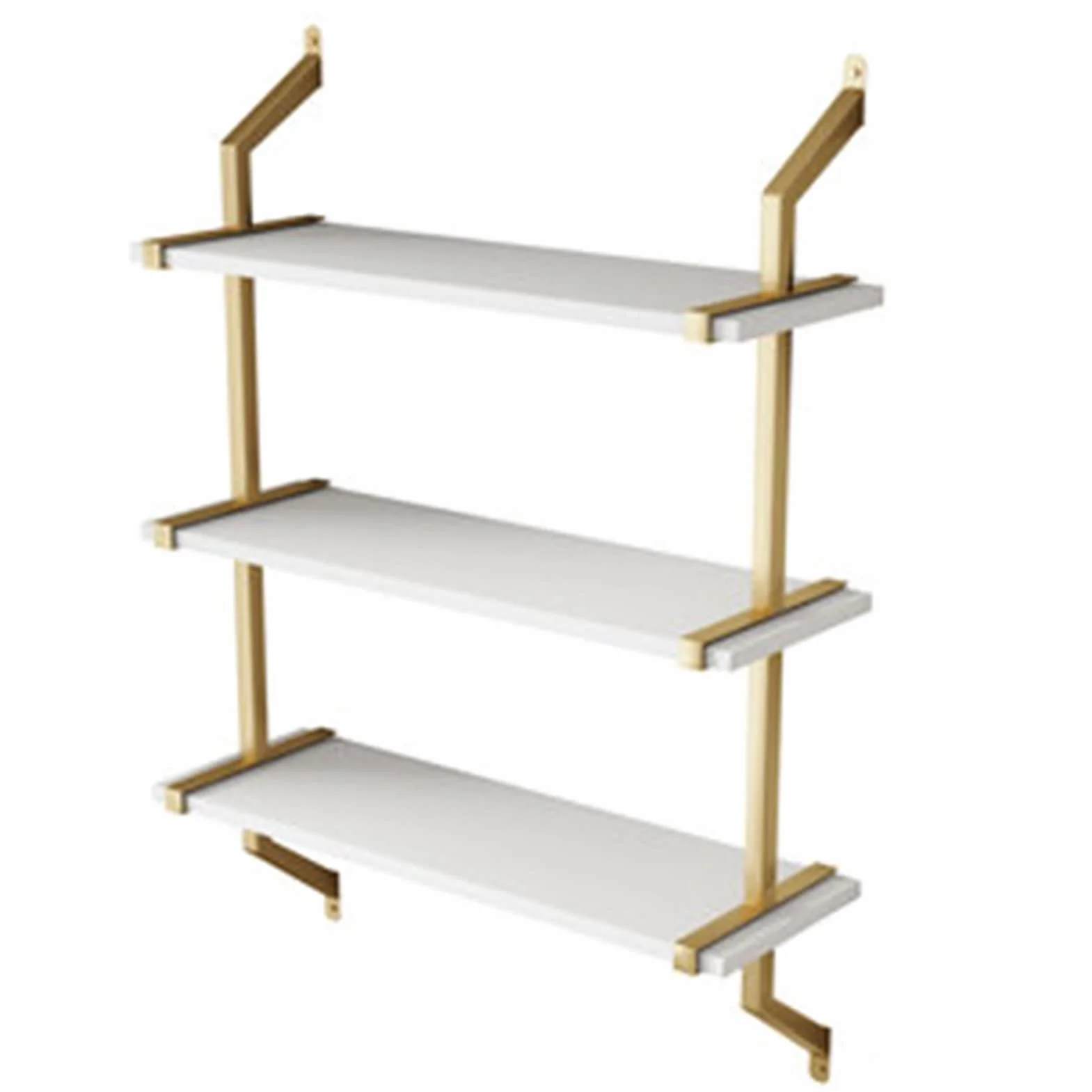 Estante flotante Estantes flotantes Estante de pared de 2/3 capas, estantes de exhibición montados en la pared, sala de estar, dormitorio, oficina, estudio, baño, tienda, estantes de almacenamiento,