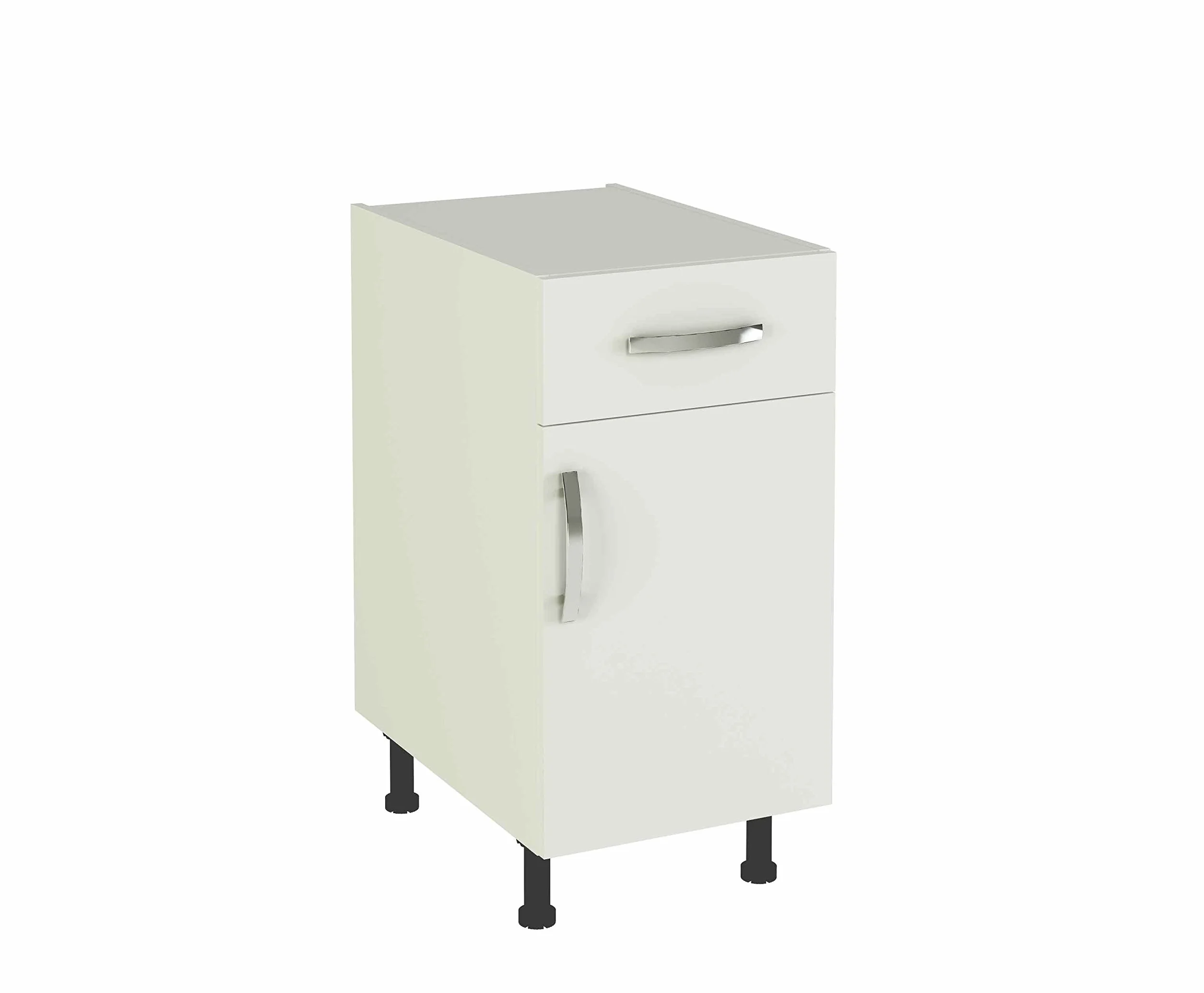 HOGAR24 ES - Mueble Bajo de Cocina Cajon + Puerta Color Blanco, Medidas: 85 x 40 x 58 cm