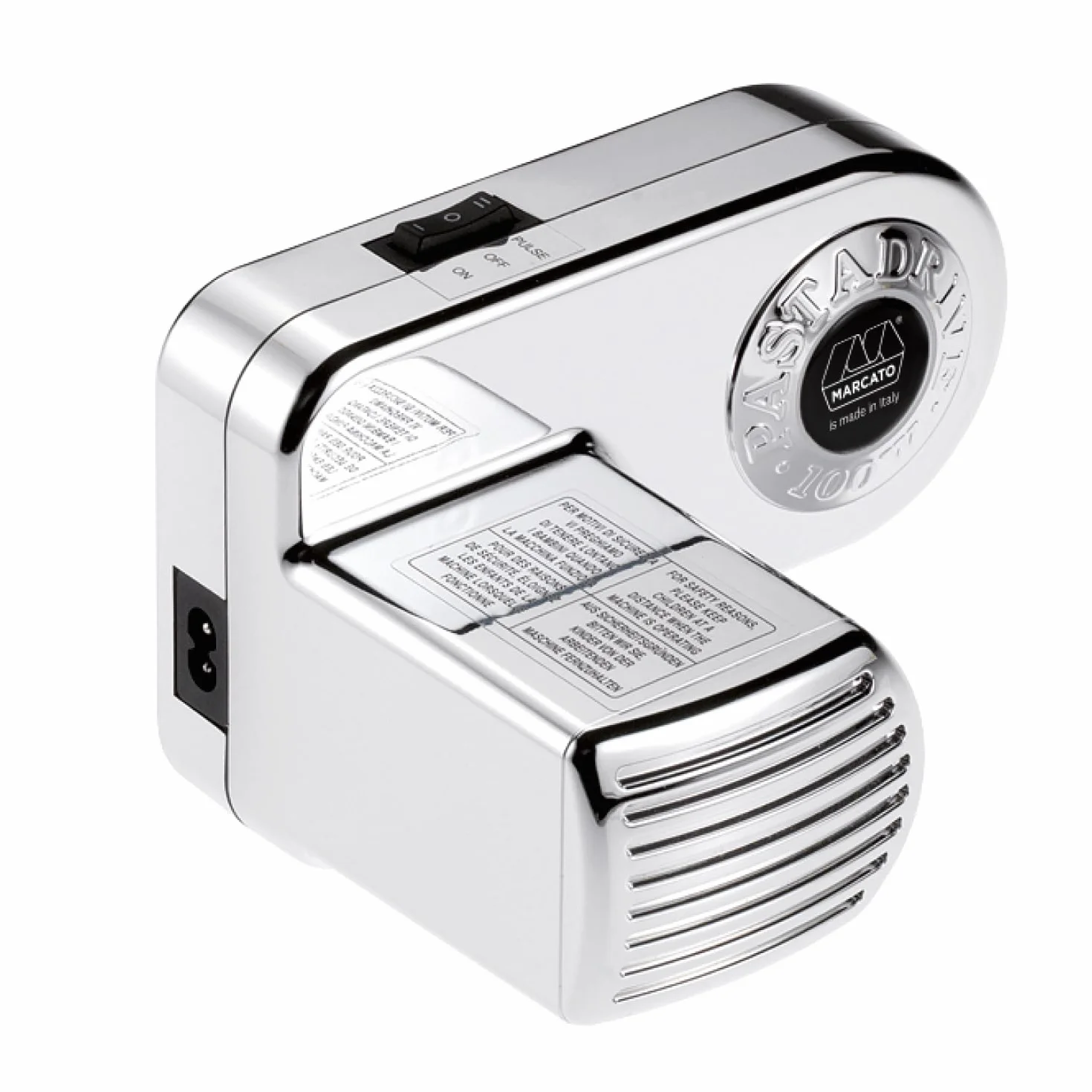 Marcato Motor Máquina para Pasta Atlas 150, Motor Eléctrico para Máquina de Pasta, Compatible con Otros Artículos Marcato, 100 W. Modelo: Pastadrive.