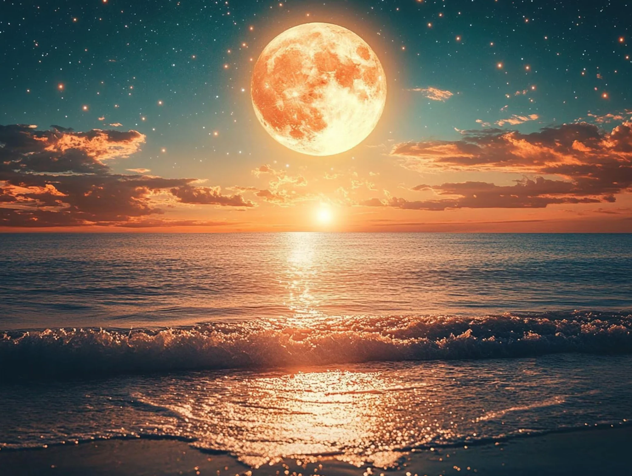 Pintar por Numeros Luna Pinturas Acrilicas playa Pintura por Numeros Adultos DIY Lienzos para Pintar, Pintura Acrilica Manualidades, Decoración para Hogar, Regalos Cumpleaños, 70x90cm Sin Marco, q-968