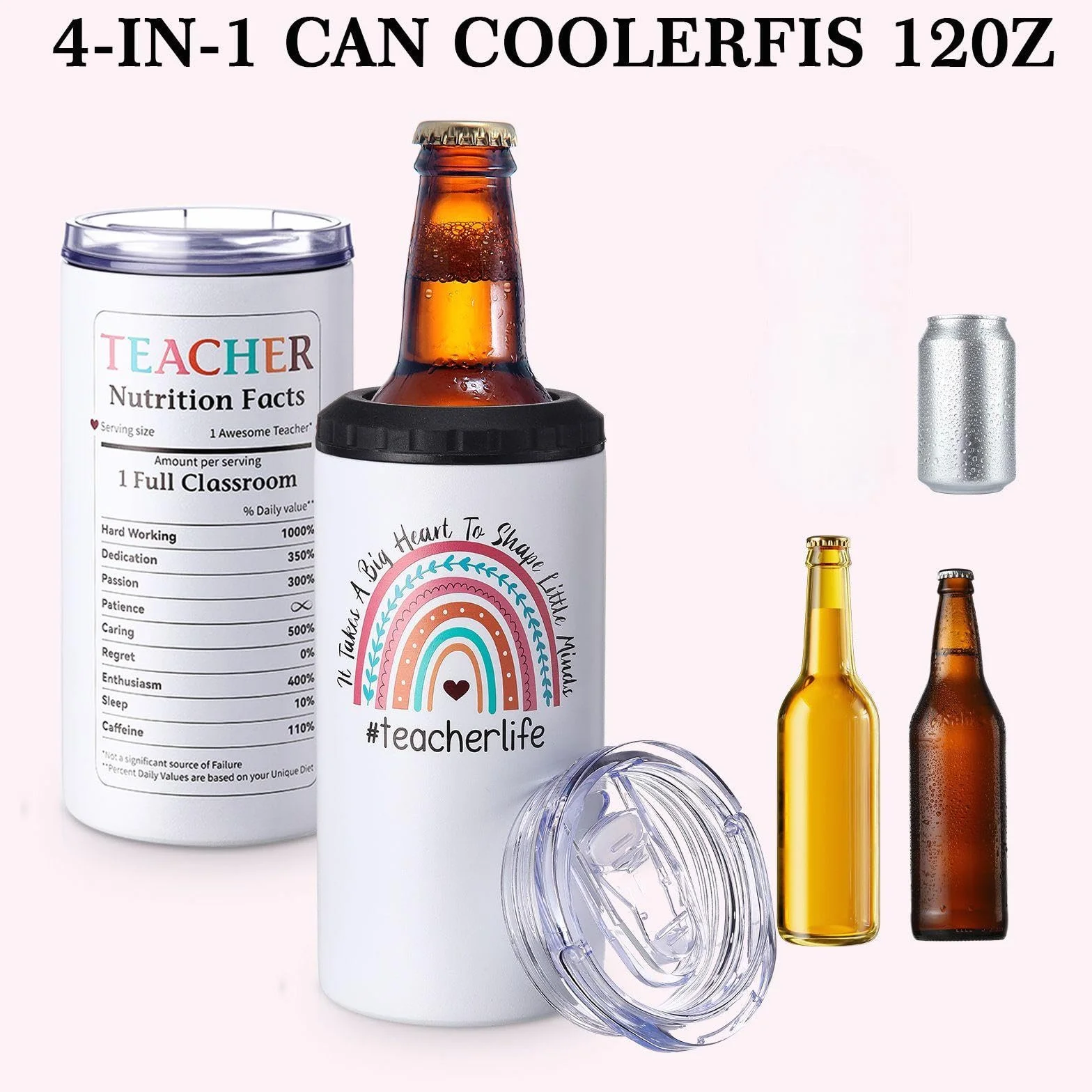 Zopeal Regalo de agradecimiento para profesores, cesta tejida 4 en 1, vaso para profesores, regalo de cumpleaños para profesores, regalo escolar, regalos de agradecimiento para profesores, San