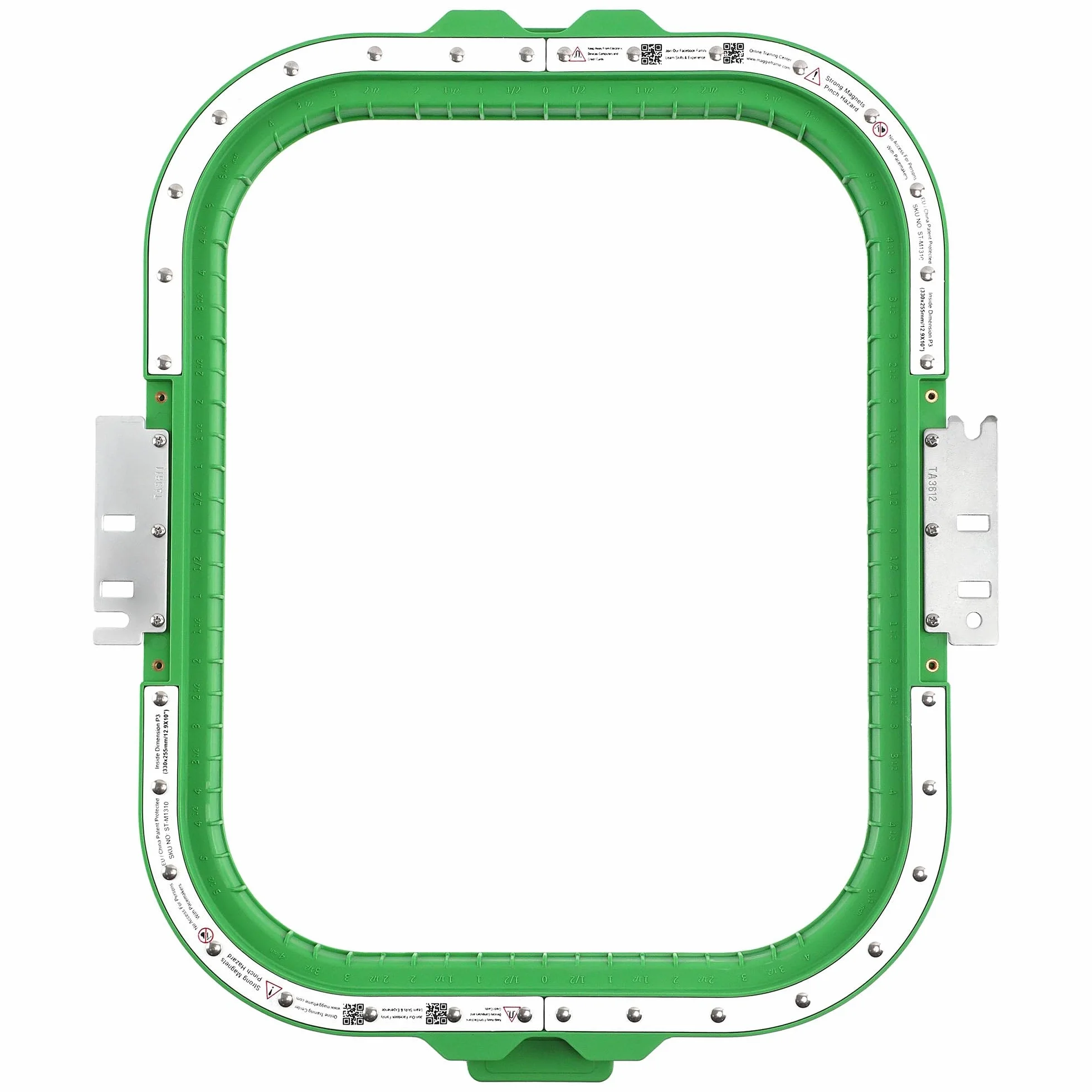 Brewland Bastidor de bordado magnético 330x255mm para Smartstitch S-1501 | Compatible con Smartstitch S-1502HC, S-1501 Ultra, S-1501 Plus, S-1504HC; 12.9x10inch