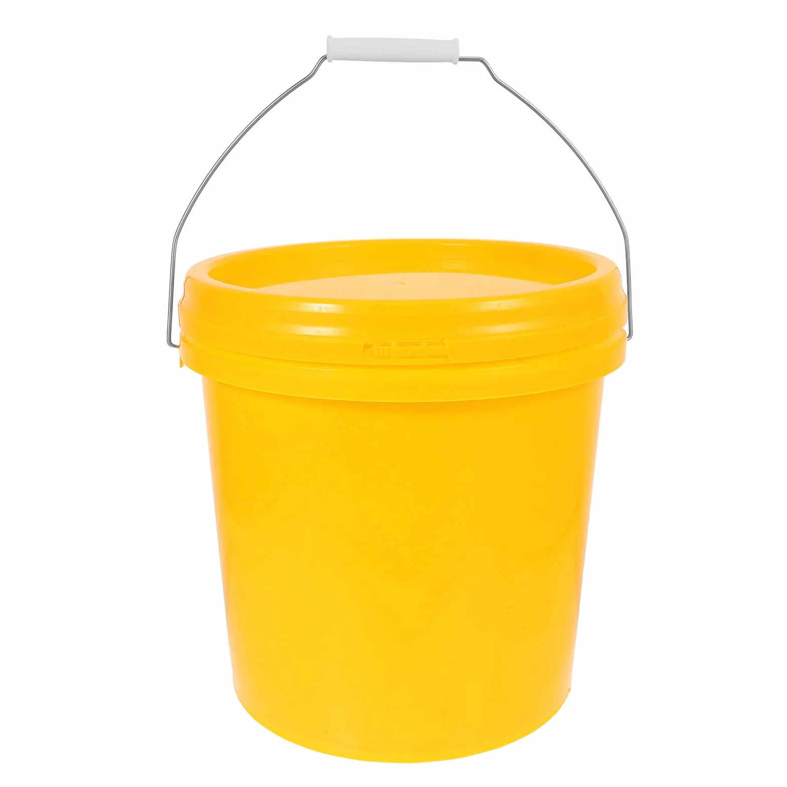 Cubo de Fermentación de Vino de 10l Tapa Hermética y Asa, Plástico Alimentario Seguro para Elaboración Casera de Cerveza y Vino, Fermentador Doméstico Resistente para Fermentación