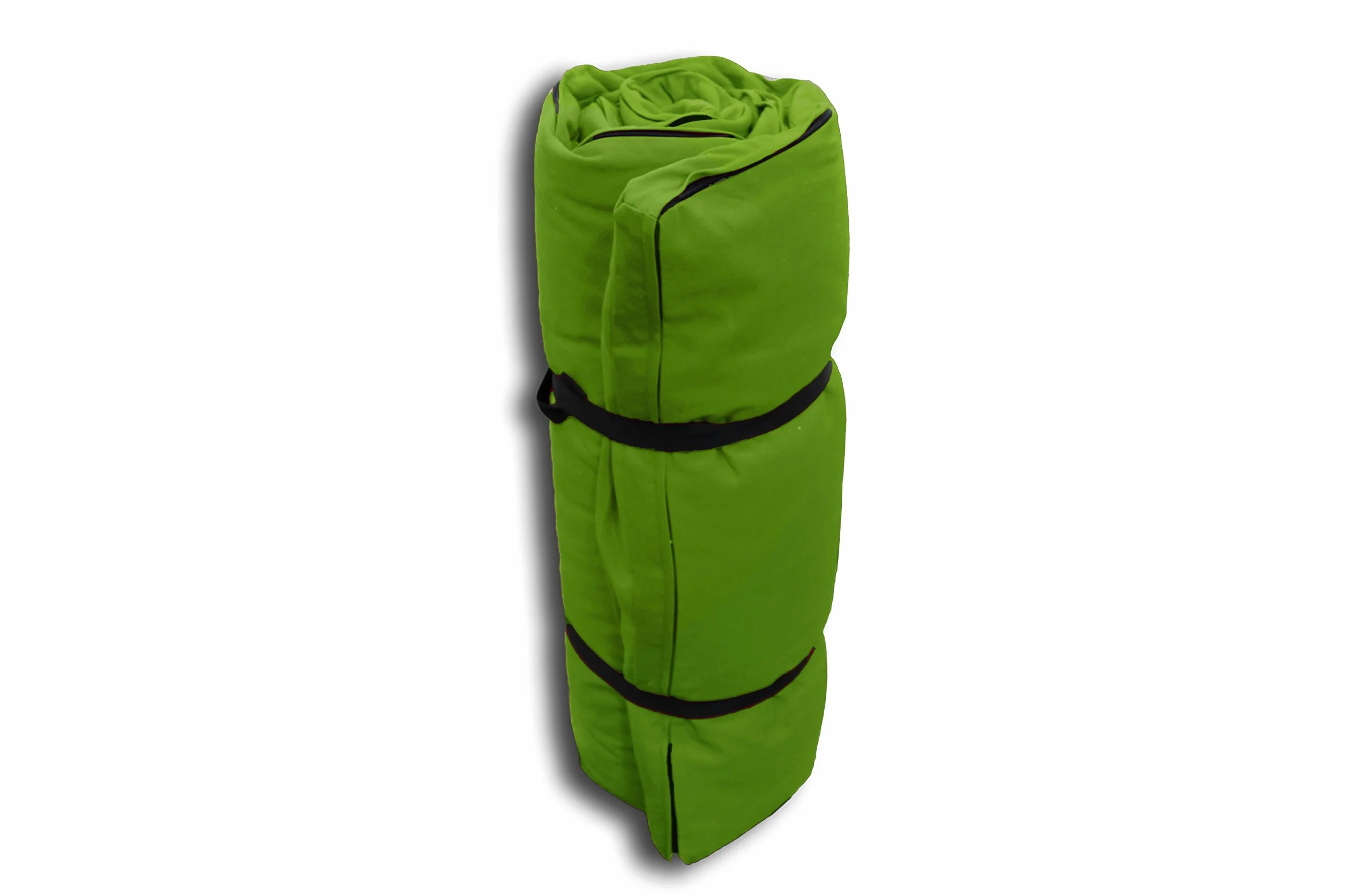Futon Portatil Verde, 80x200x4 cm