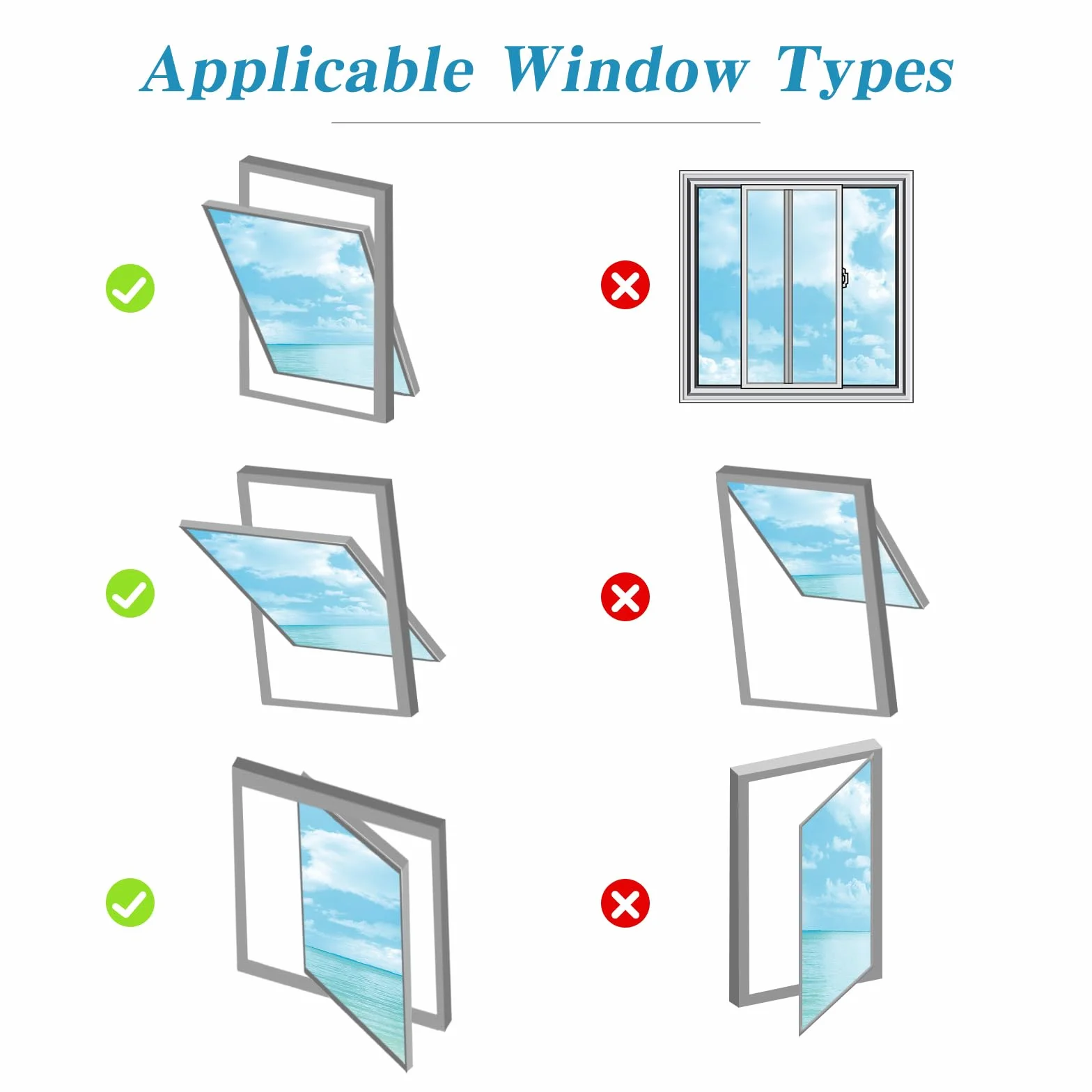 Landrip Kit Ventana Aire Acondicionado Portátil, Sellado de Ventanas de Aire Acondicionado 230 x 50 cm, para Dispositivos Móviles de Aire Acondicionado, Todas las Ventanas, Mantén la Casa Fresca