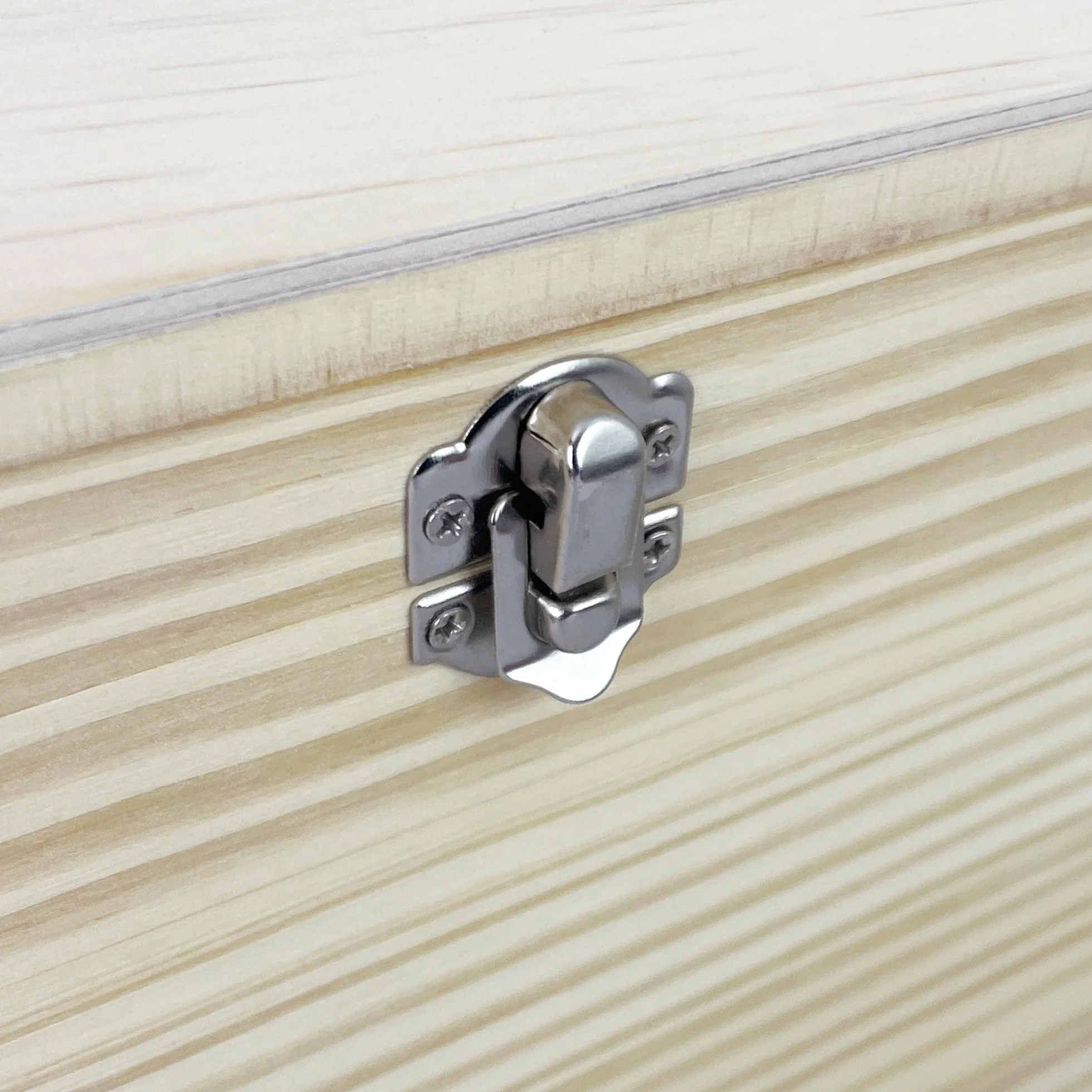 Caja de recuerdos personalizada de madera de pino con diseño de garabatos del día del padre, regalo del día del padre, caja de recuerdo de madera personalizada, añade tu propio texto, bisagras y