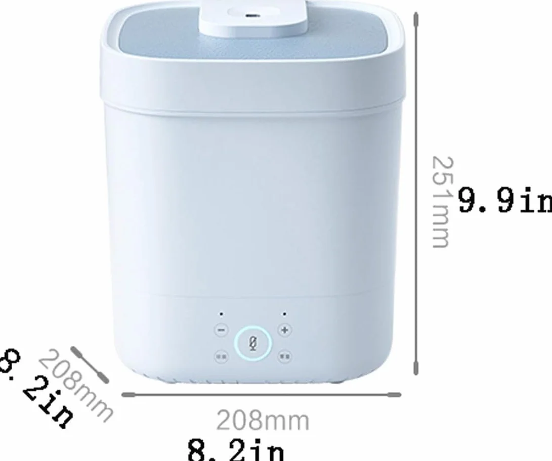 Humidificadores Difusor De Aceite Esencial Grande, Difusor De Aromaterapia Humidificador De Aire Silencioso, Apagado Automático Sin Agua