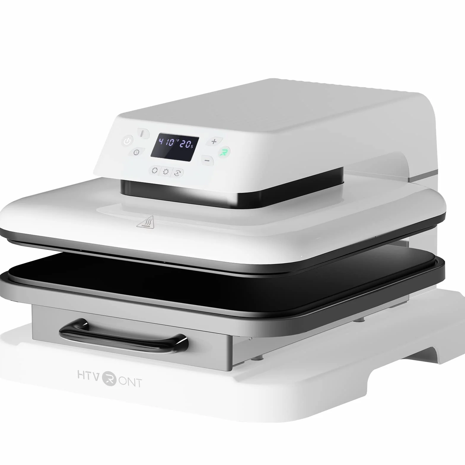 HTVRONT Prensa de calor automática para camisetas de 38 x 38 cm con liberación automática, prensa de calor profesional para sublimación, vinilo, proyectos de transferencia de calor