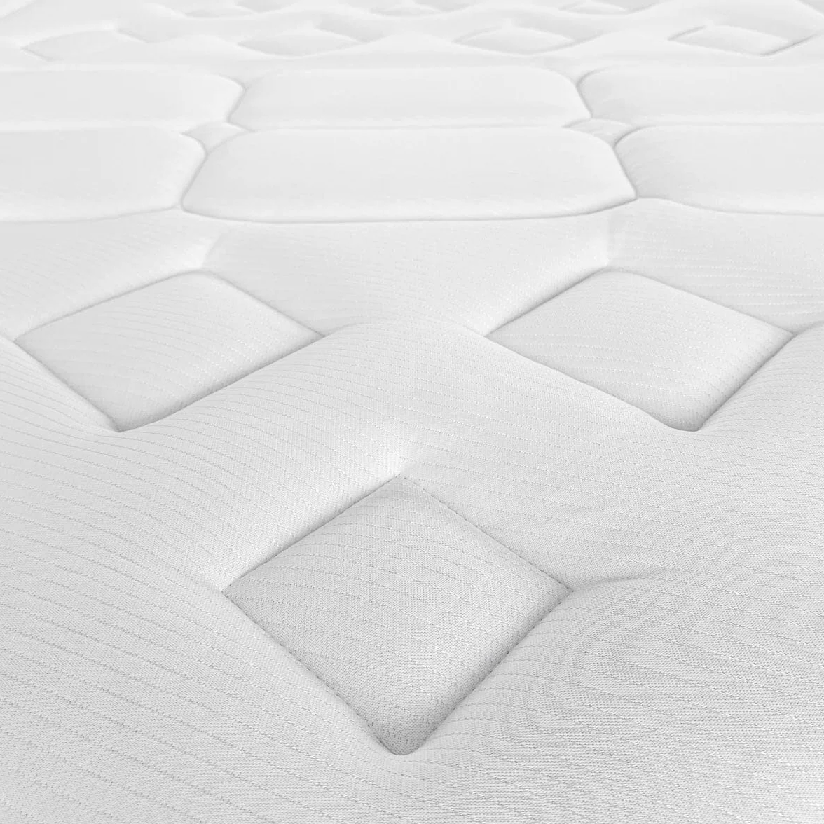Duérmete - Cama Completa con Colchón Viscoelástico Bio Nature + Somier Reforzado 40x30 con Patas, 150 x 190