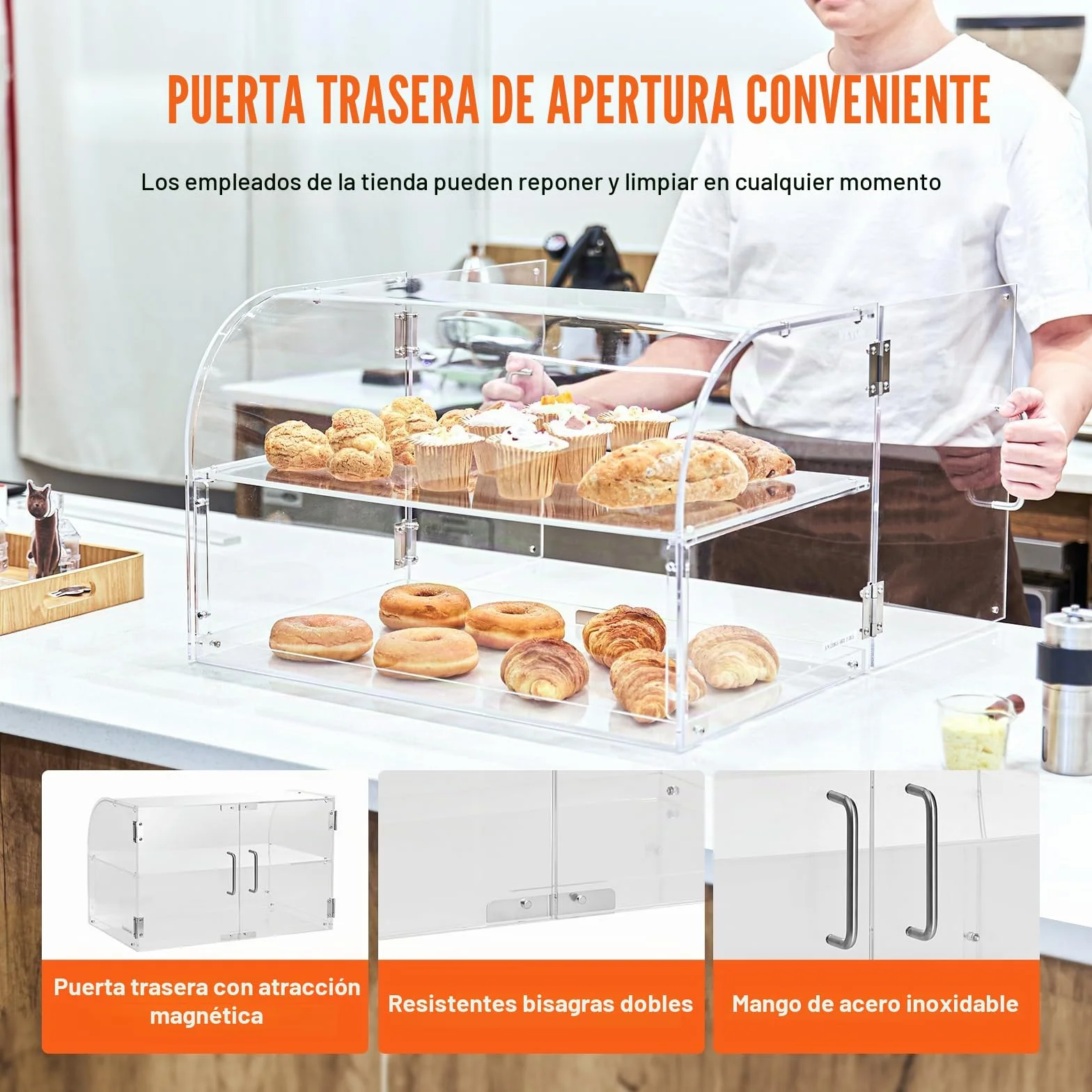 VEVOR Vitrina de Panadería