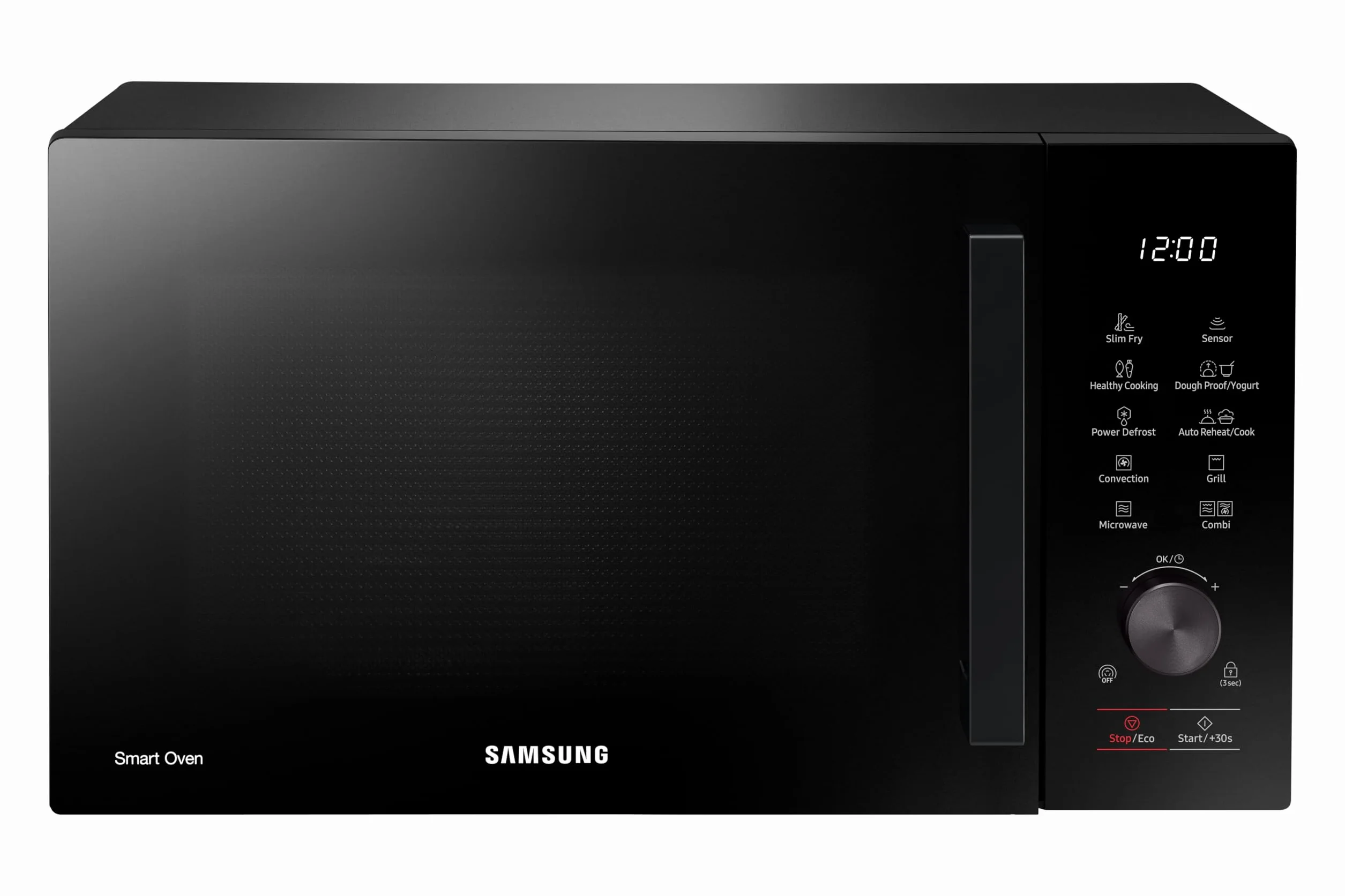 SAMSUNG MC28A5137CK/E1 - Microondas con Convección 28L 900W Negro - Sensor Cook