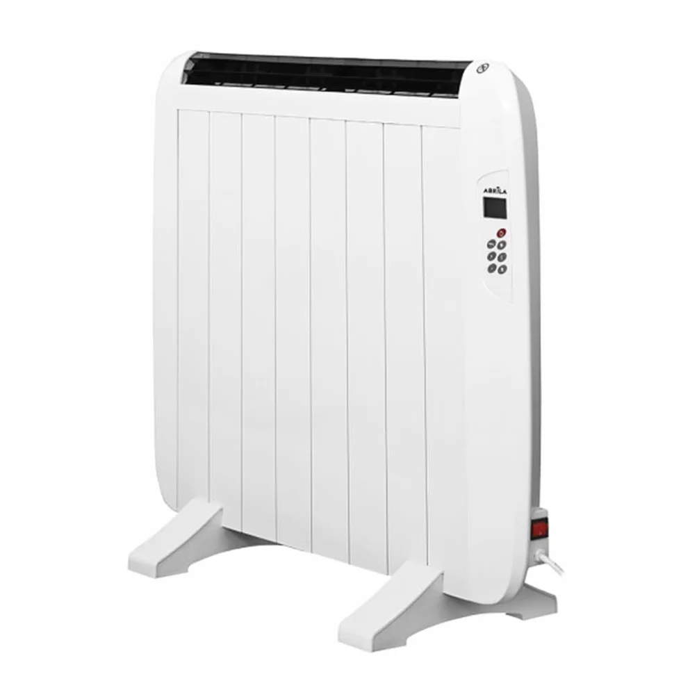 Radiador eléctrico Gaban Aluminio Blanco 600W, 900W, 1200W, 1500W, 1800W | LCD Temporizador